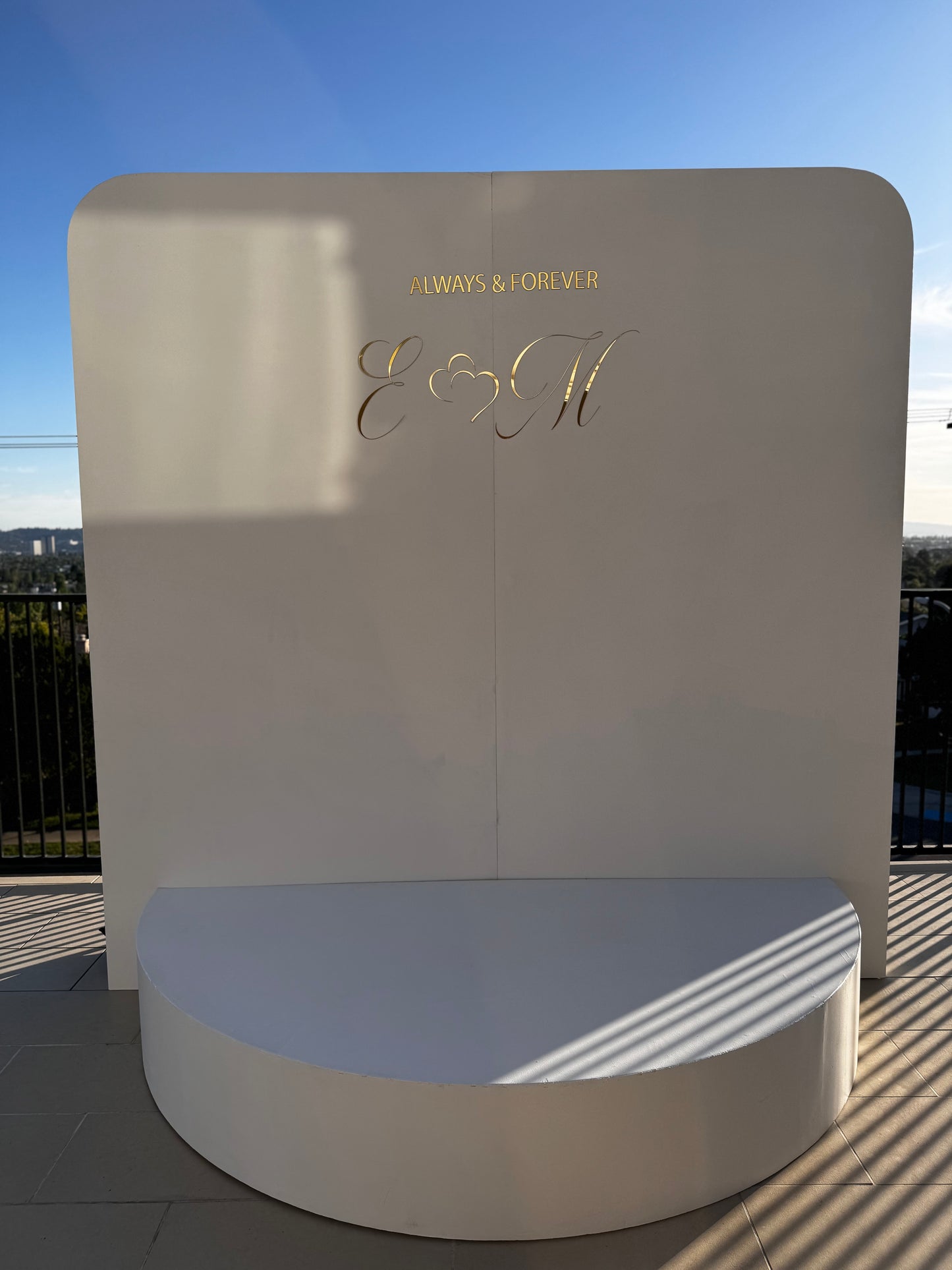 Curved Corner Backdrop