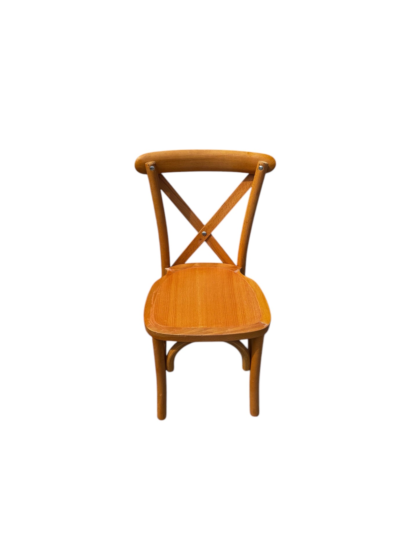 Kids Wooden Cross Back Chair