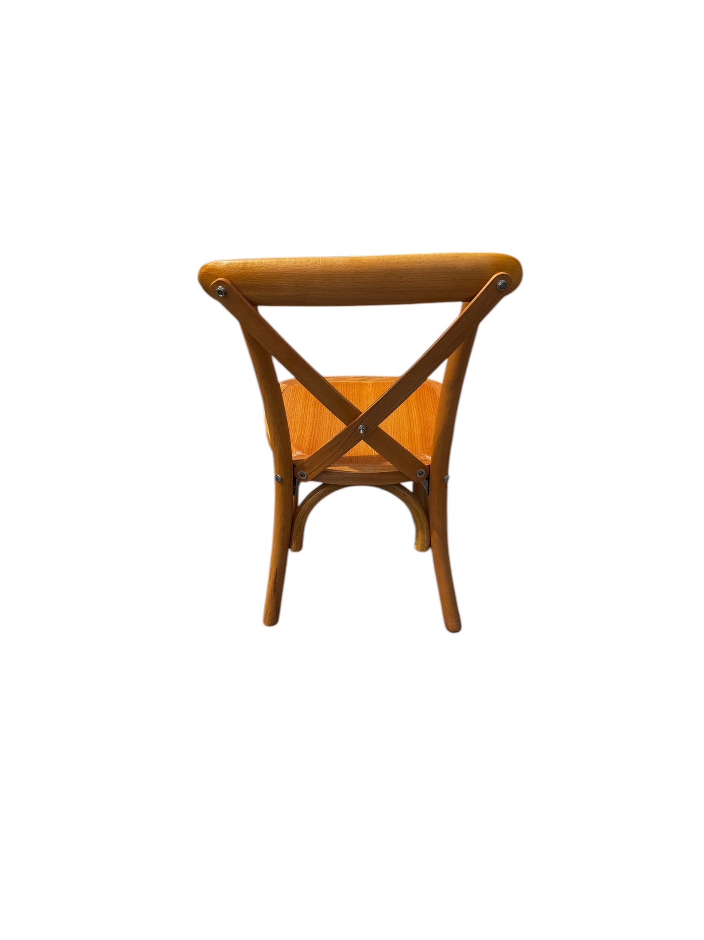 Kids Wooden Cross Back Chair