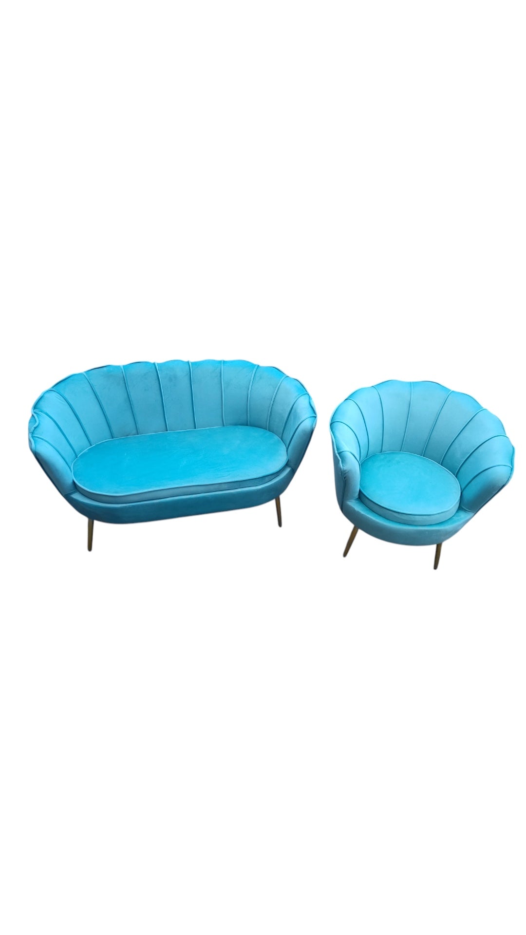 Kids Couch Sea Foam Green