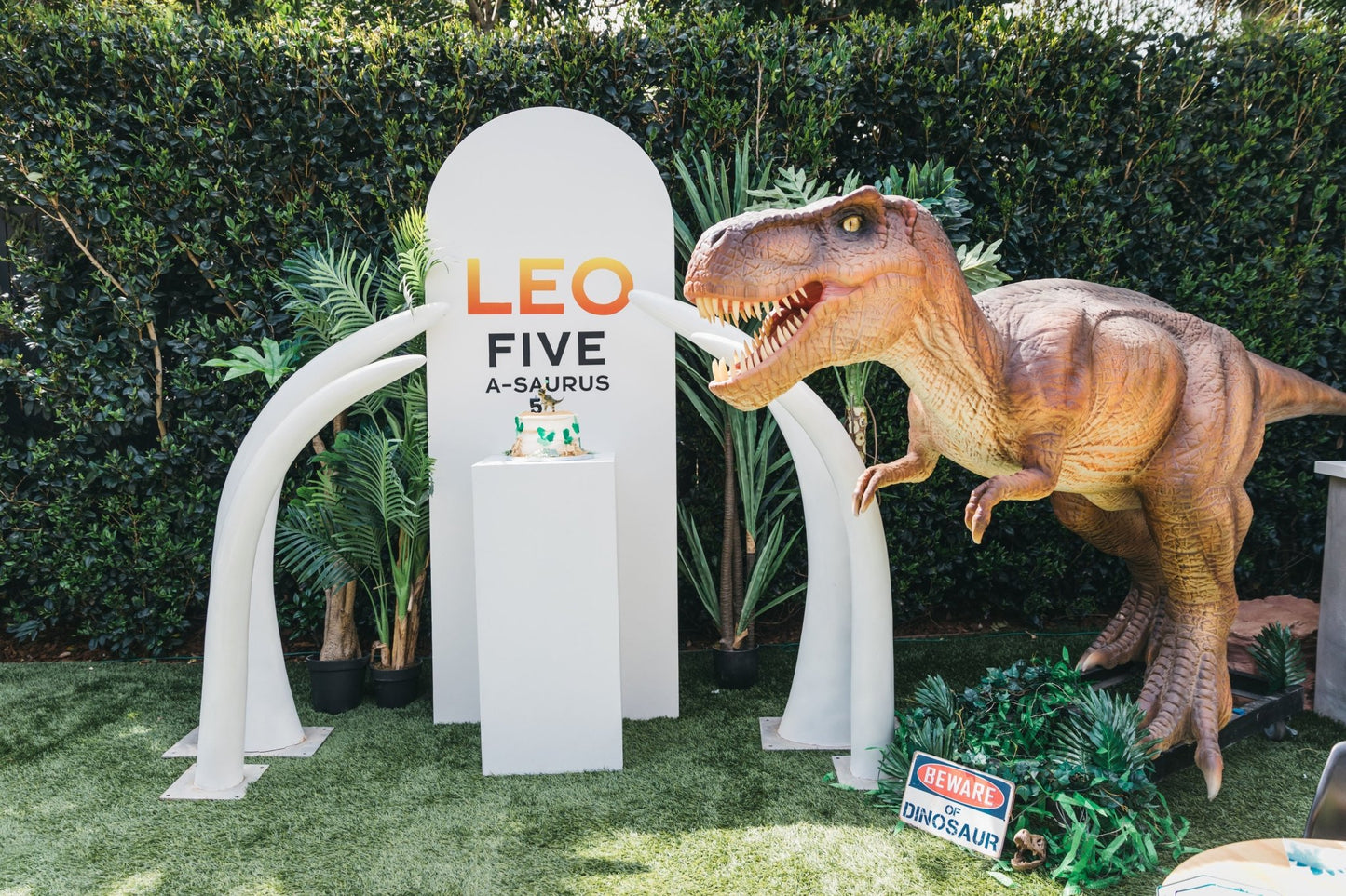 Animated T - Rex Spiky - Custom Prop Rentals