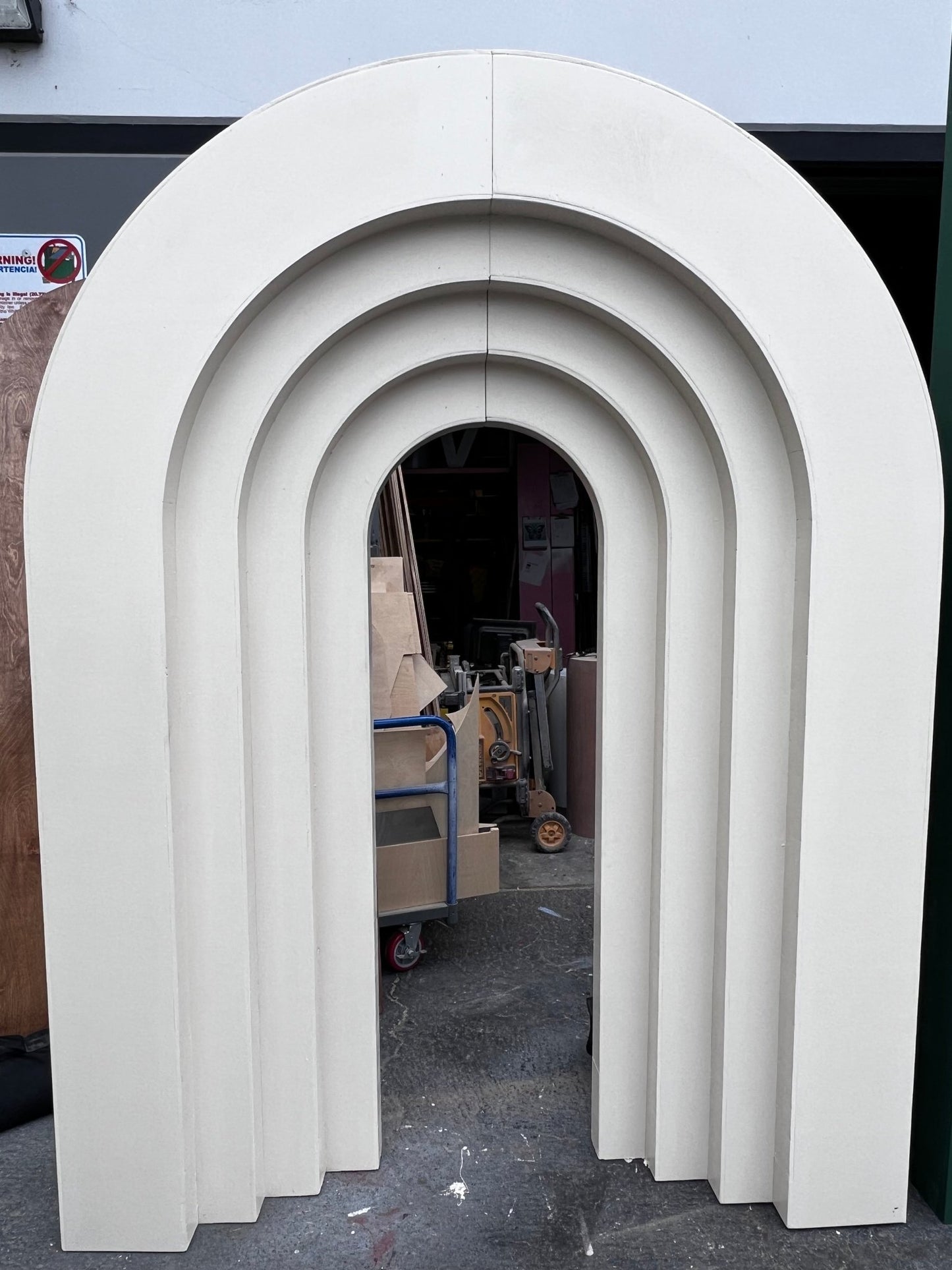 Arch Backdrop - Custom Prop Rentals