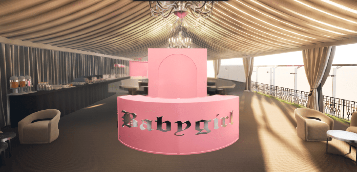 Bar Pink - Custom Prop Rentals