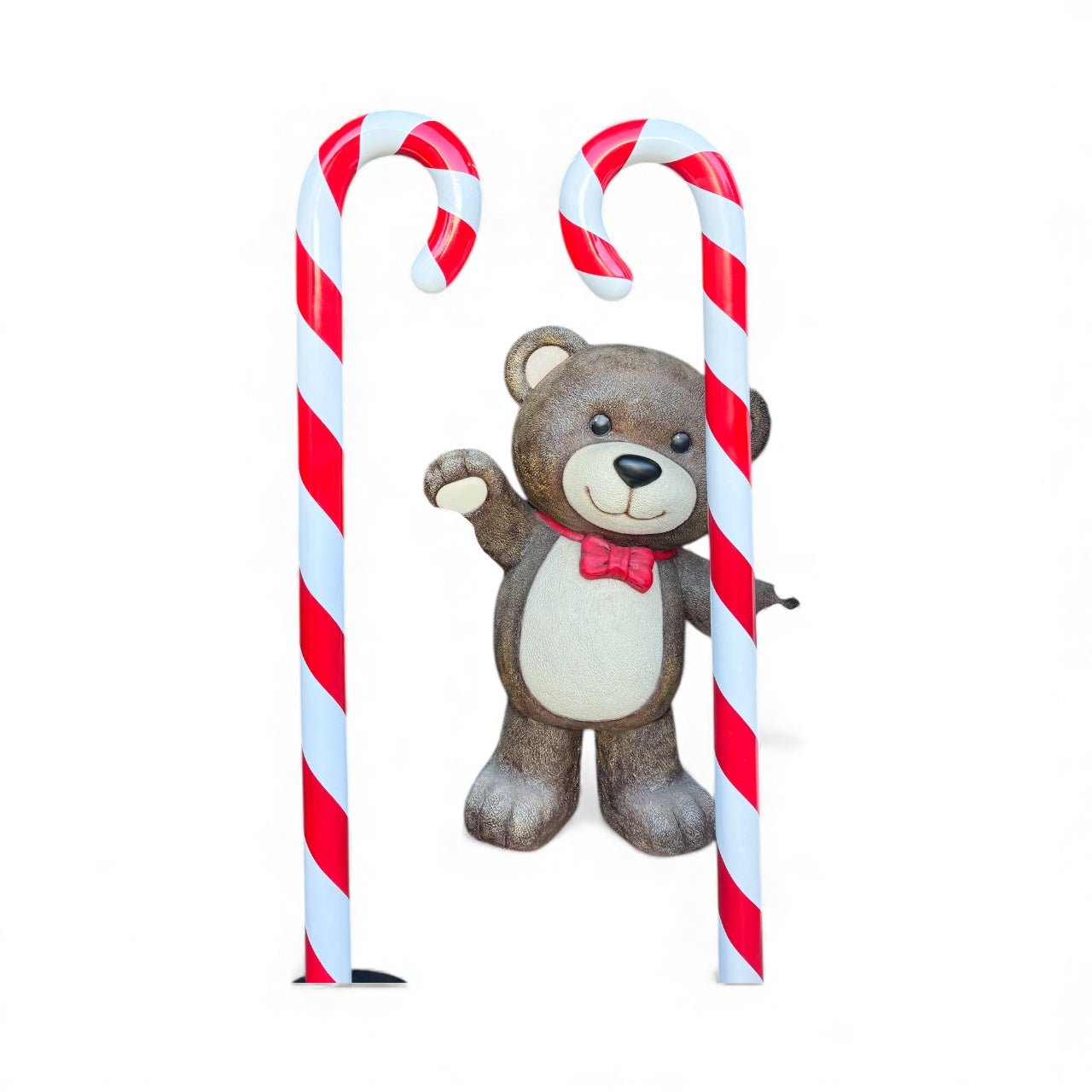 Candy Cane Red & White 5ft - Custom Prop Rentals