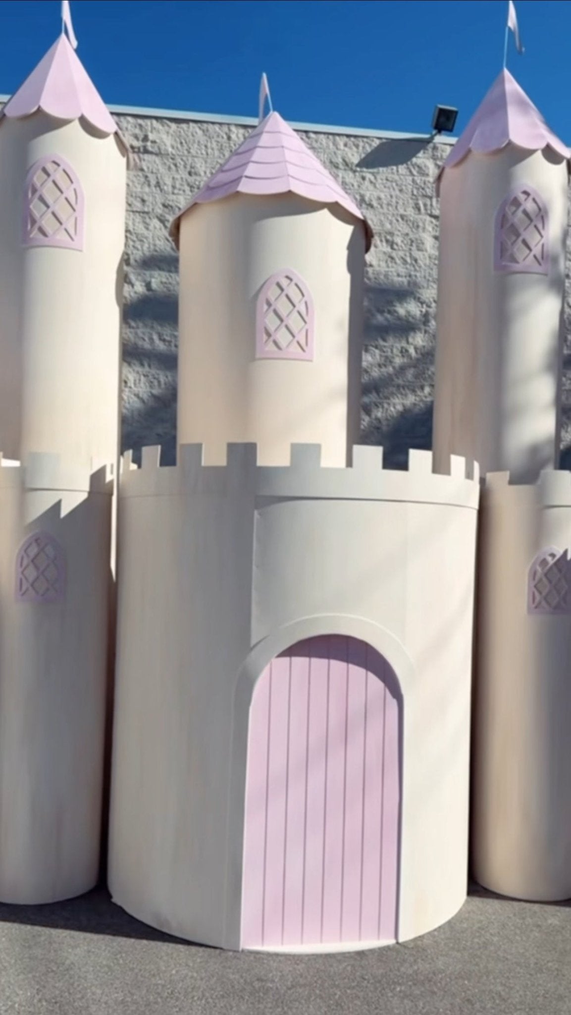 Castle Pink - Custom Prop Rentals