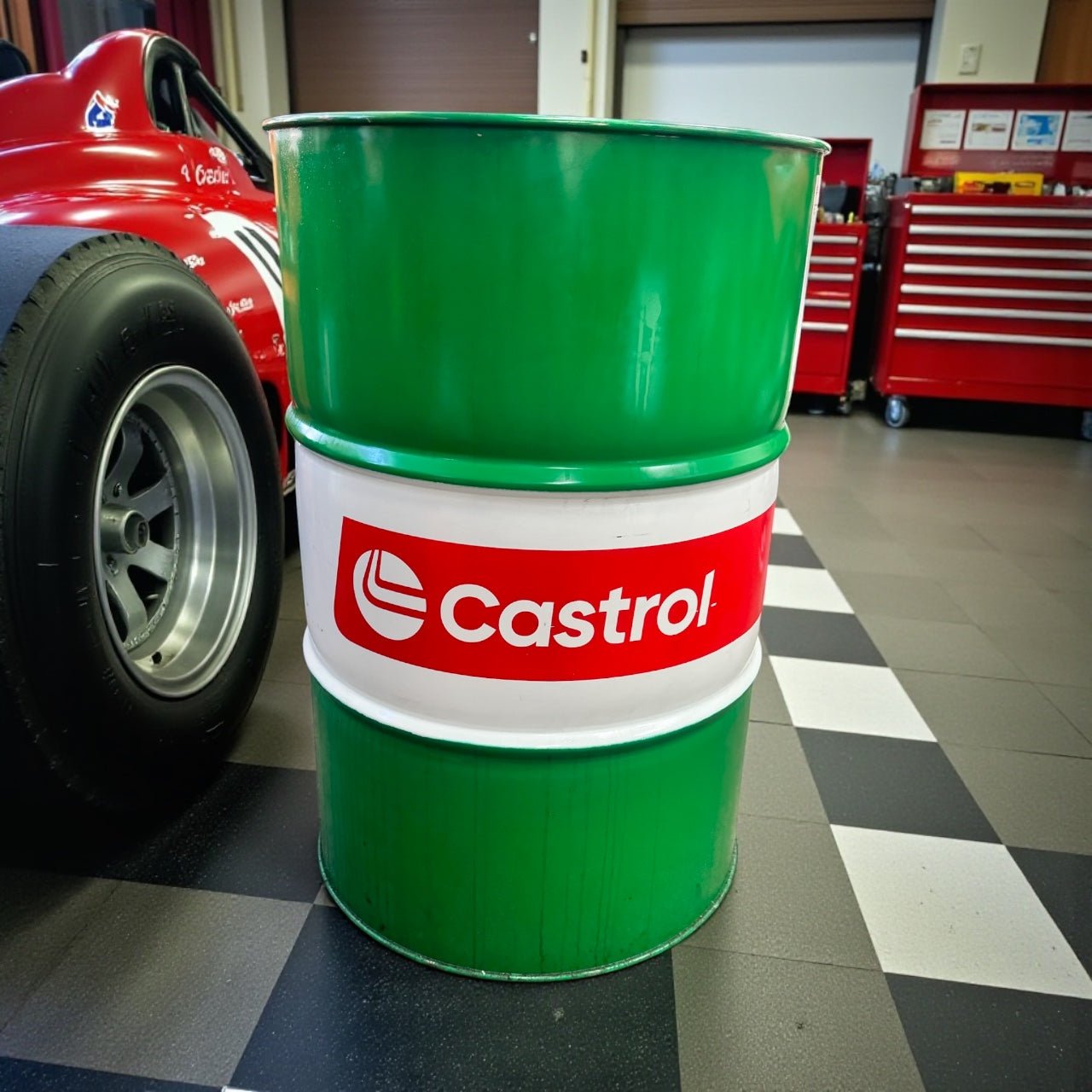 Castro Oil Drum 55 Gal - Custom Prop Rentals