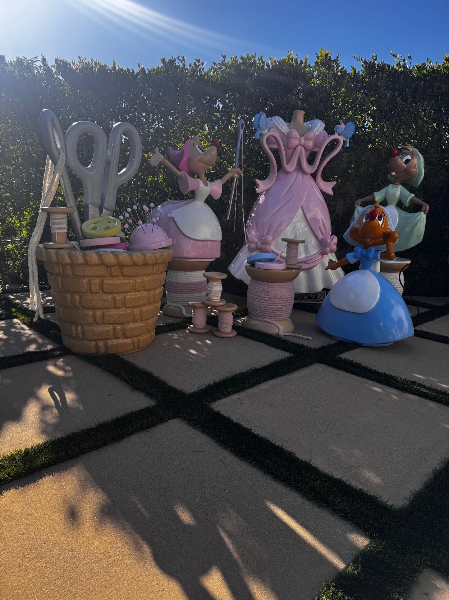 Cinderella Dress & Mice - Custom Prop Rentals