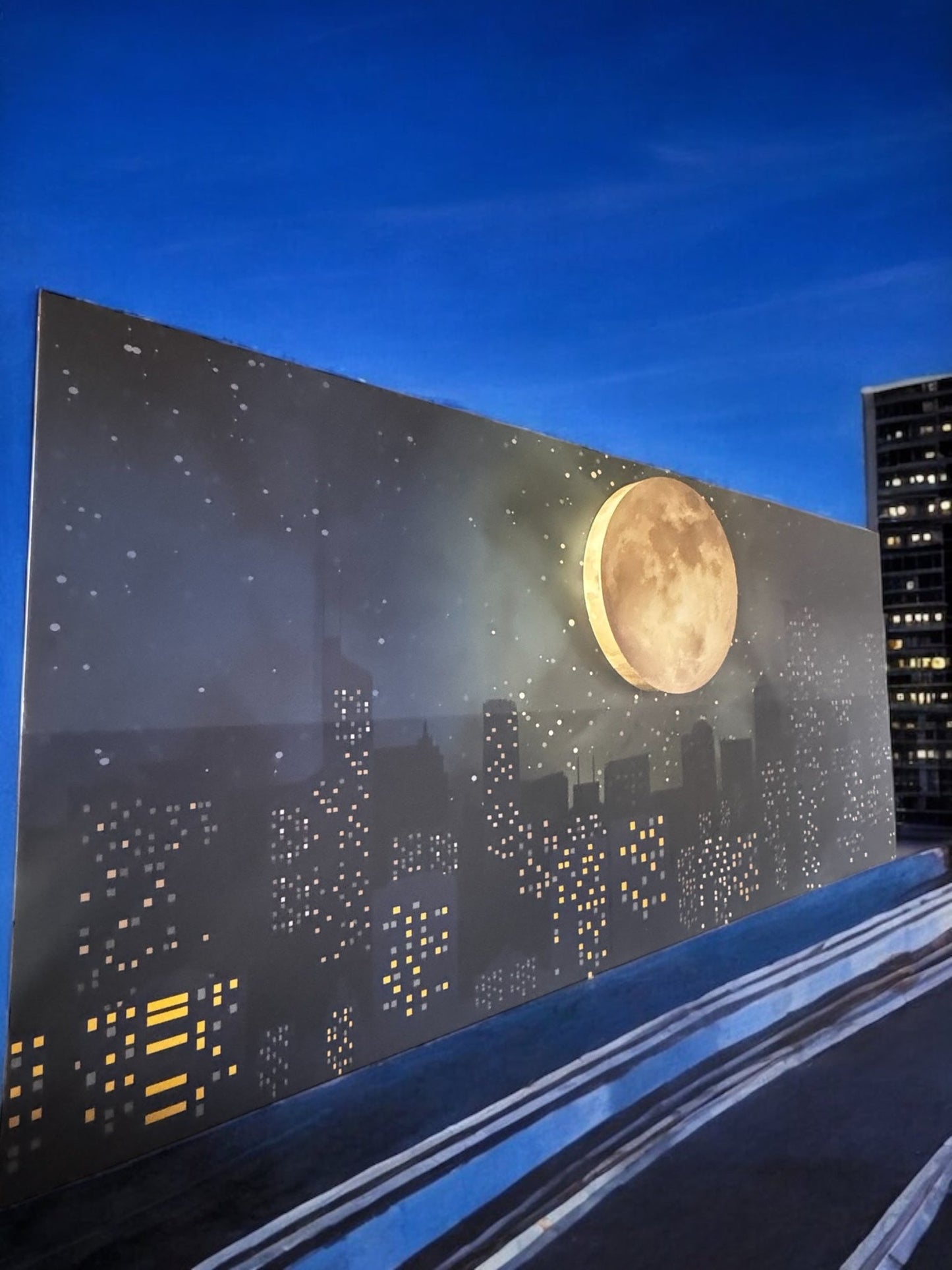 City Back Drop - Custom Prop Rentals
