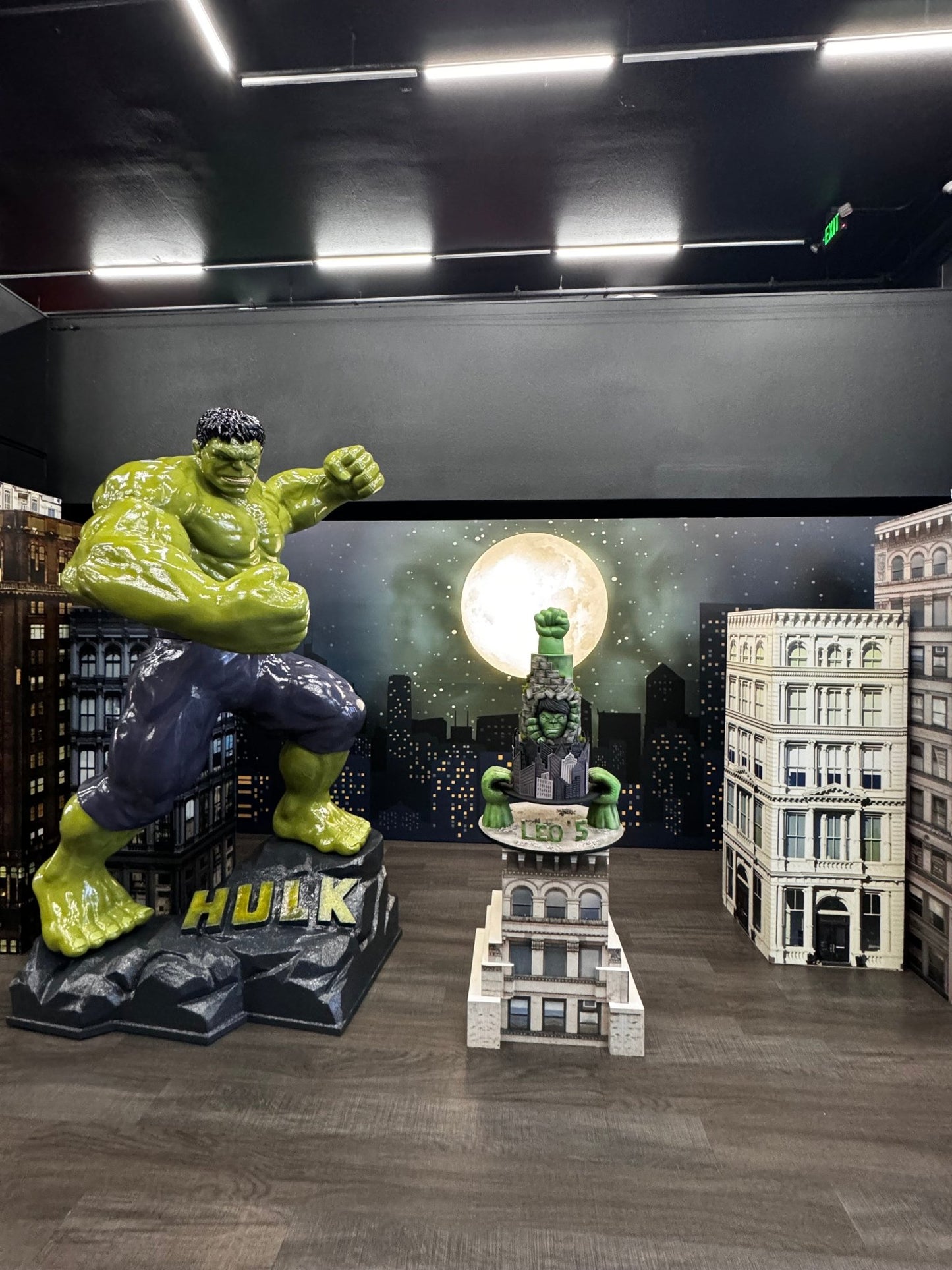 City Back Drop - Custom Prop Rentals