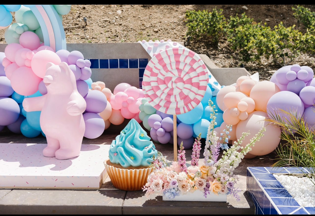 Cupcake w/ Blue Frosting - Custom Prop Rentals