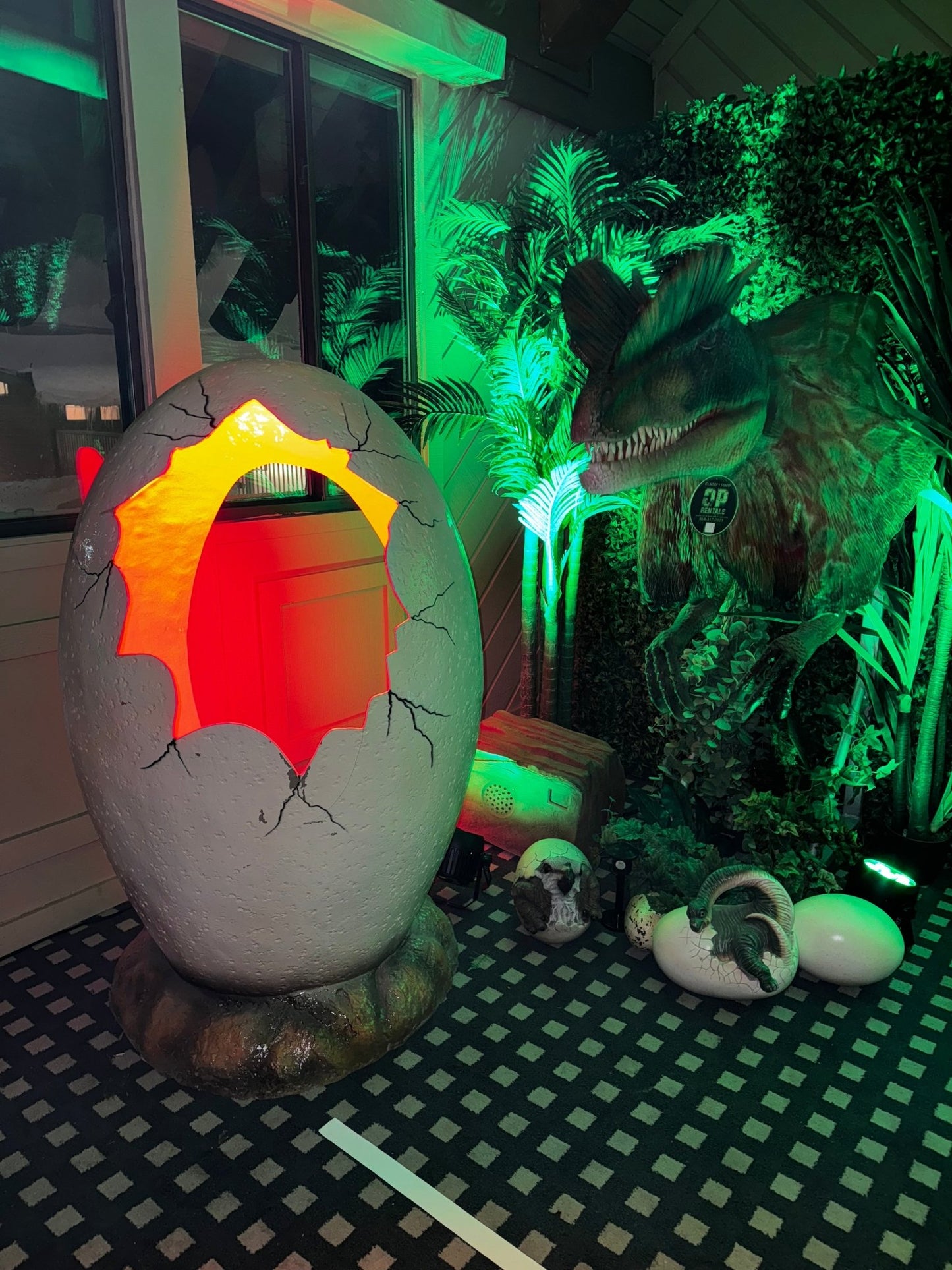 Dinosaur Head Package - Custom Prop Rentals