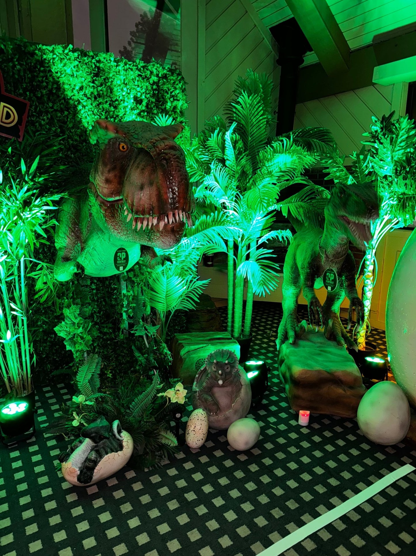 Dinosaur Head Package - Custom Prop Rentals