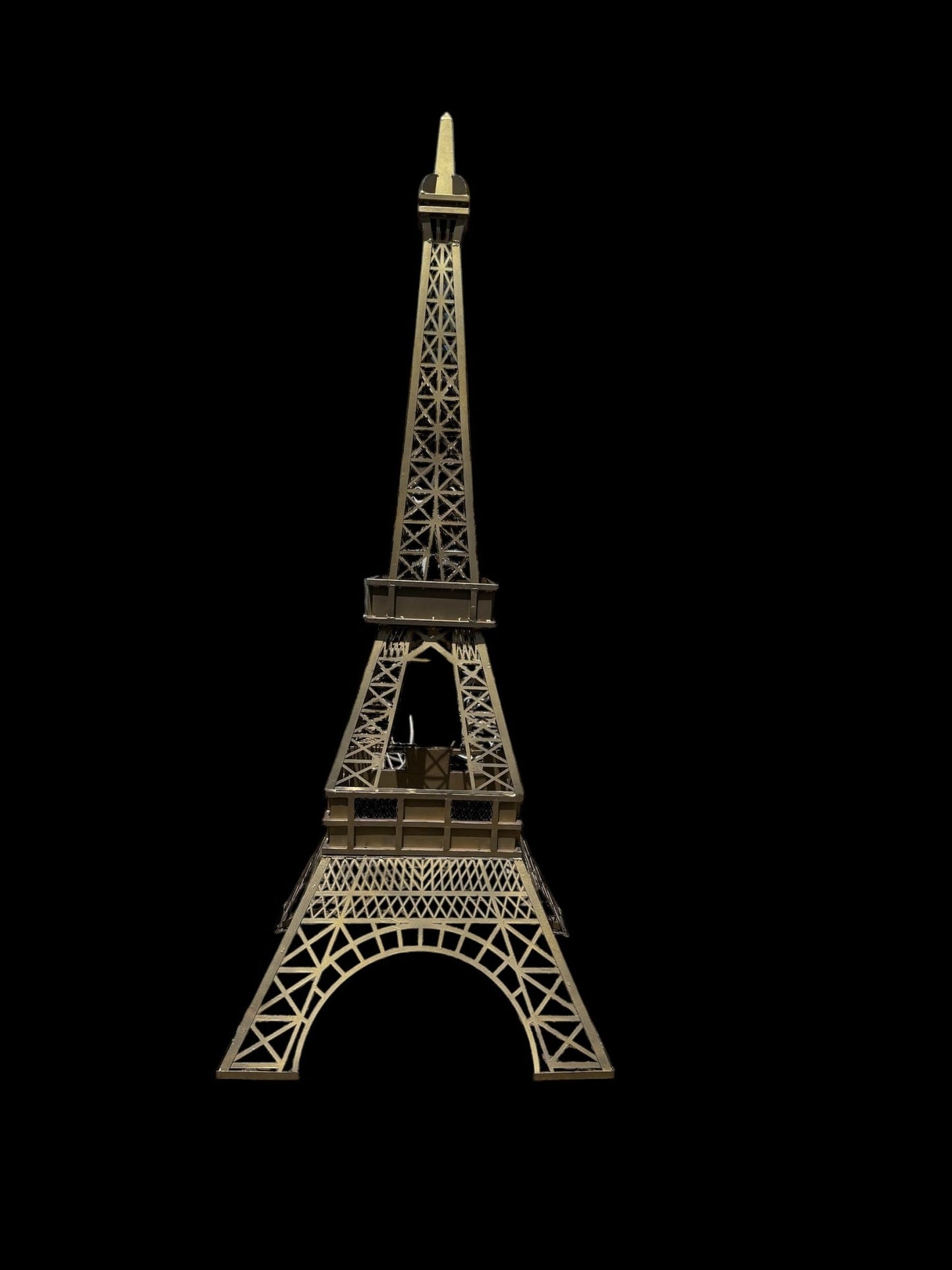 EIFFEL TOWER 10ft Metal - Custom Prop Rentals