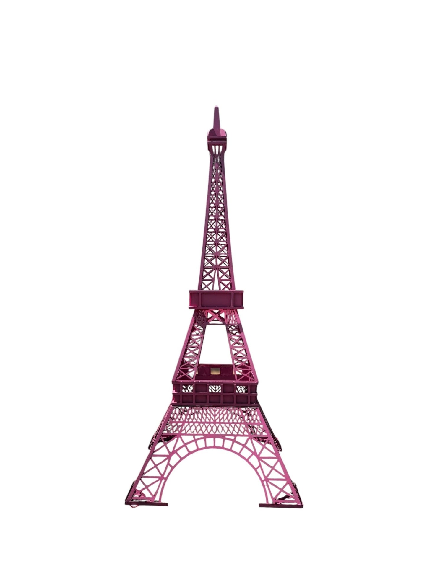 EIFFEL TOWER 12 Ft Pink - Custom Prop Rentals