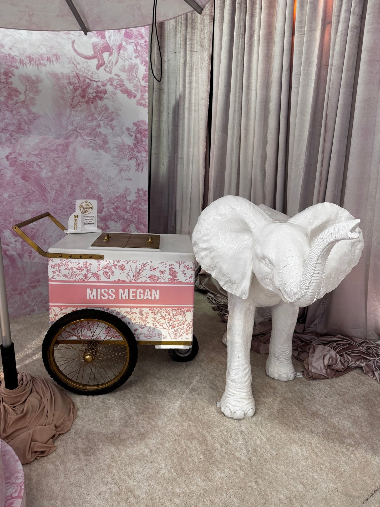 Elephant White - Custom Prop Rentals