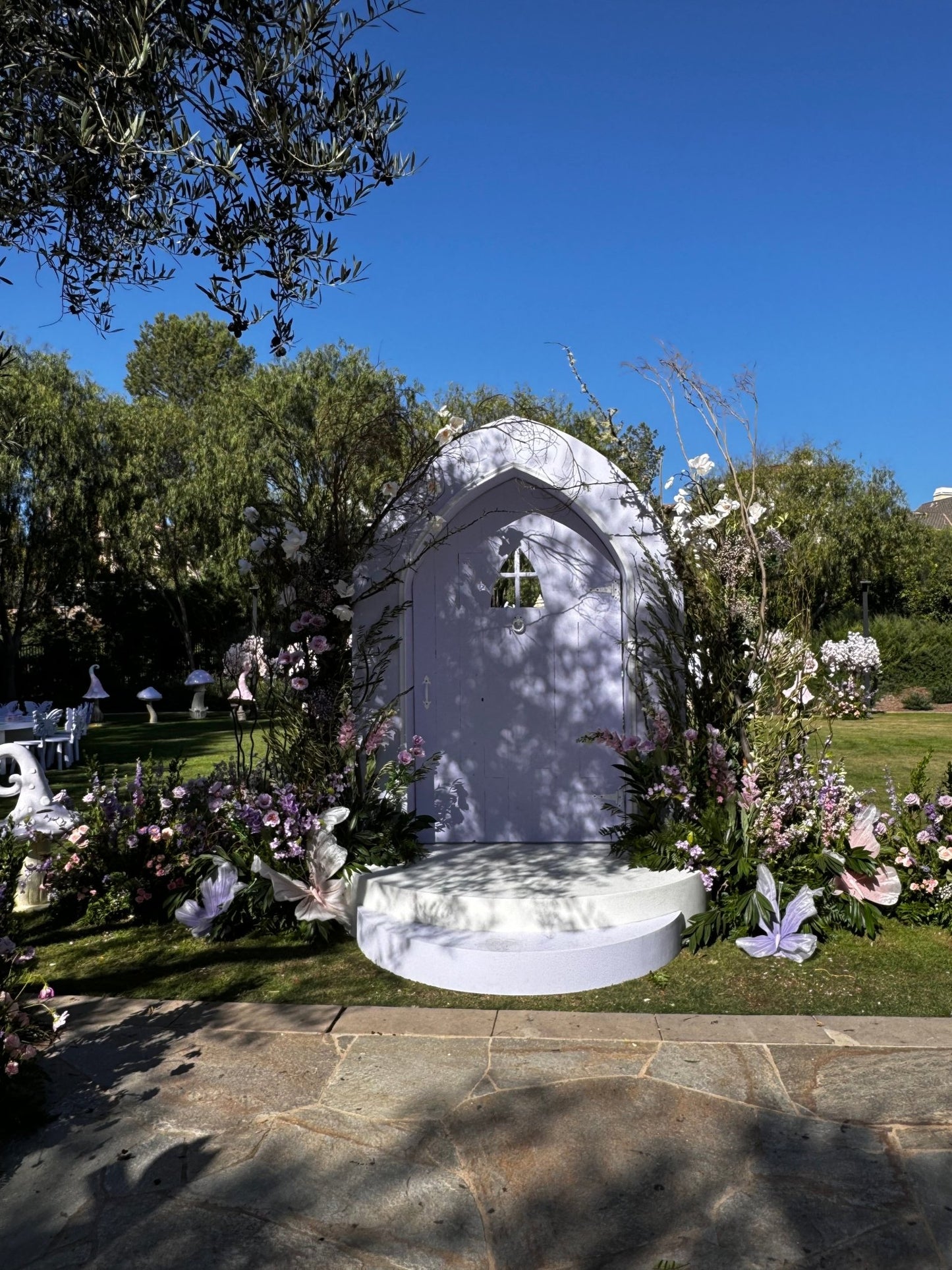 Enchanted Door Pink - Custom Prop Rentals