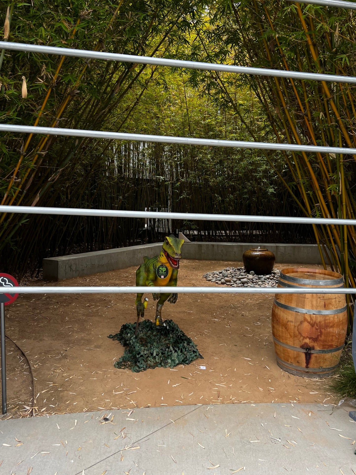 Gate Fence with Bars 15FT - Custom Prop Rentals
