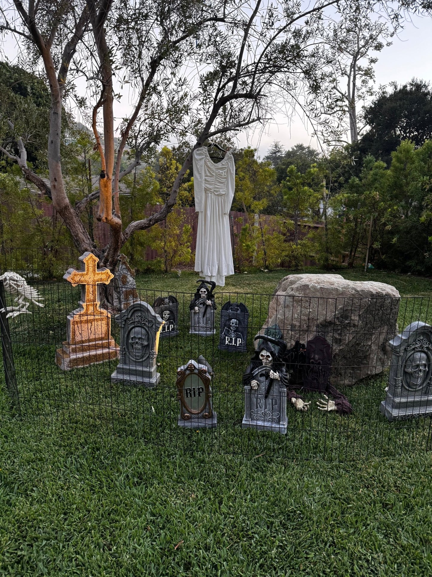Gothic Reaper Tombstone - Custom Prop Rentals