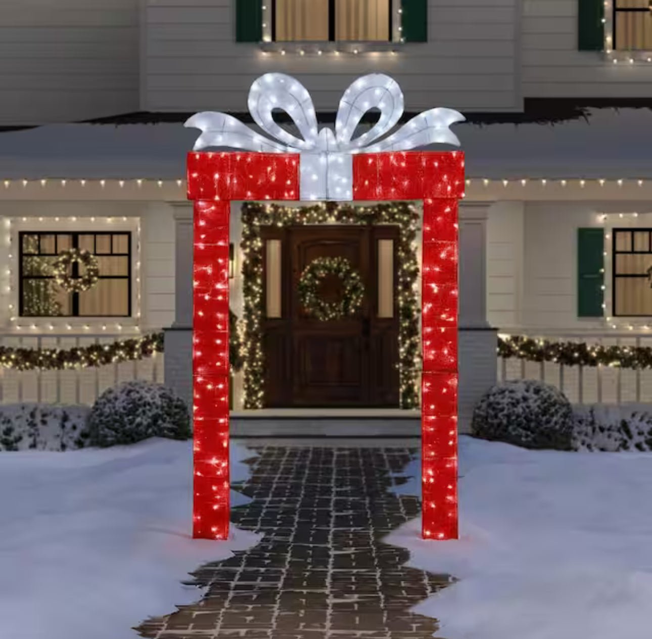 Holiday Present Entrance - Custom Prop Rentals