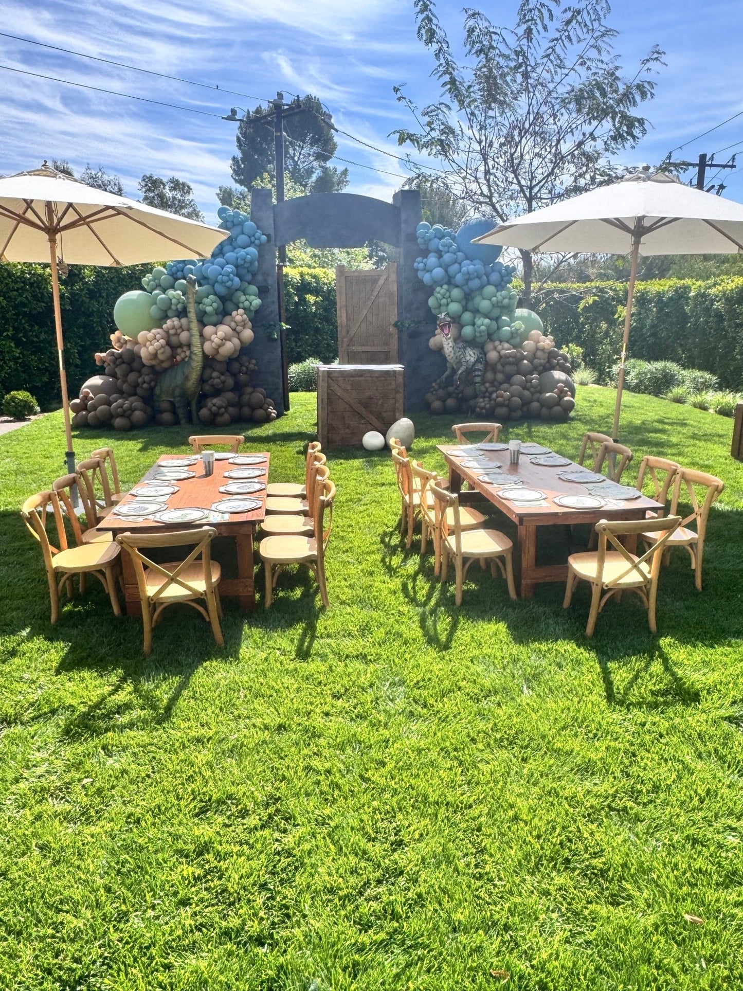 Kids Rustic Table - Custom Prop Rentals