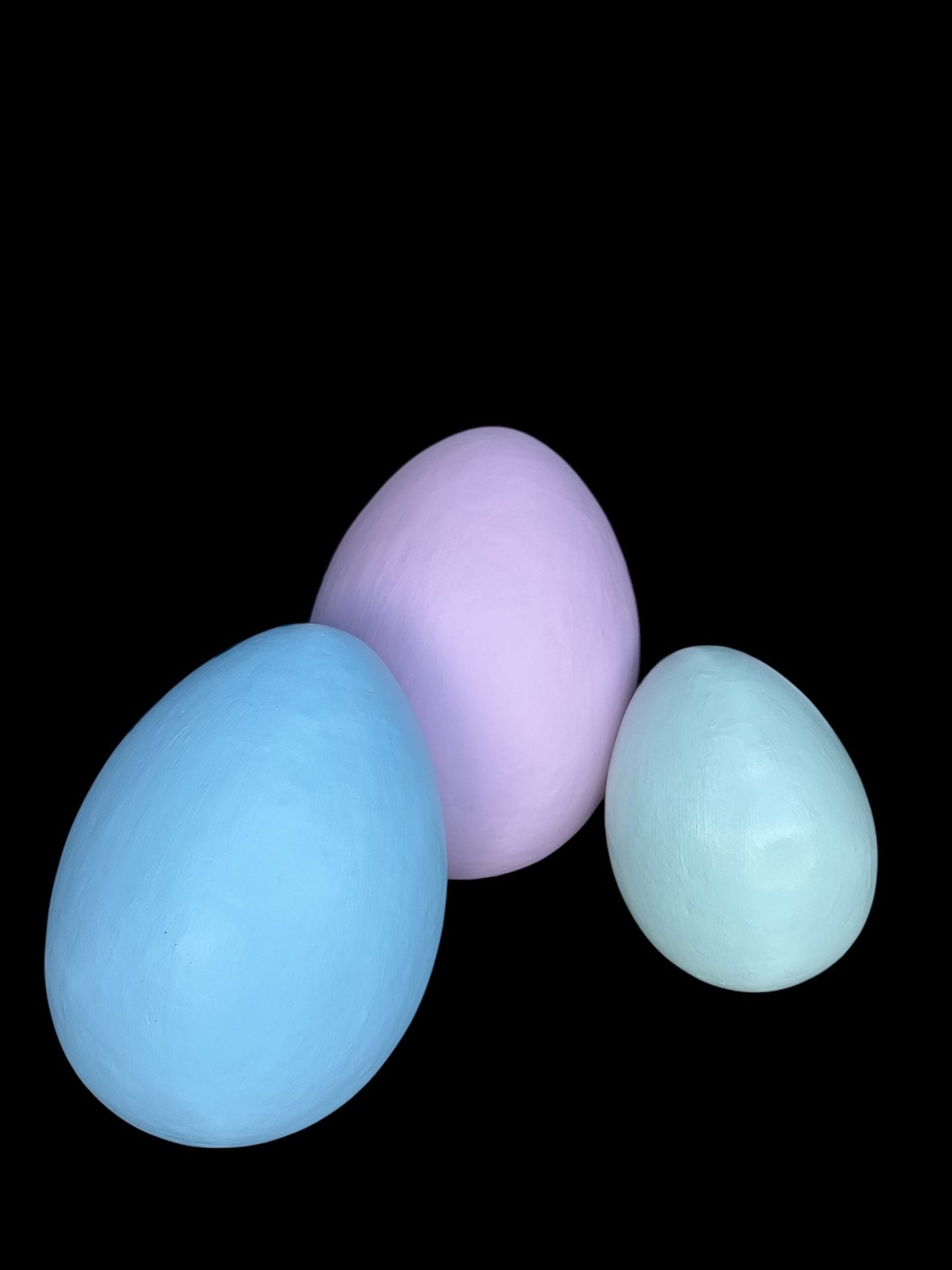 Large Egg Pastel Blue - Custom Prop Rentals