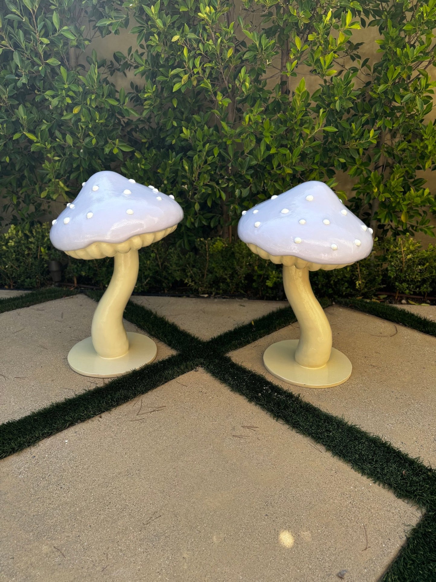 Mushroom Mixed Package Lavender 1 - Custom Prop Rentals