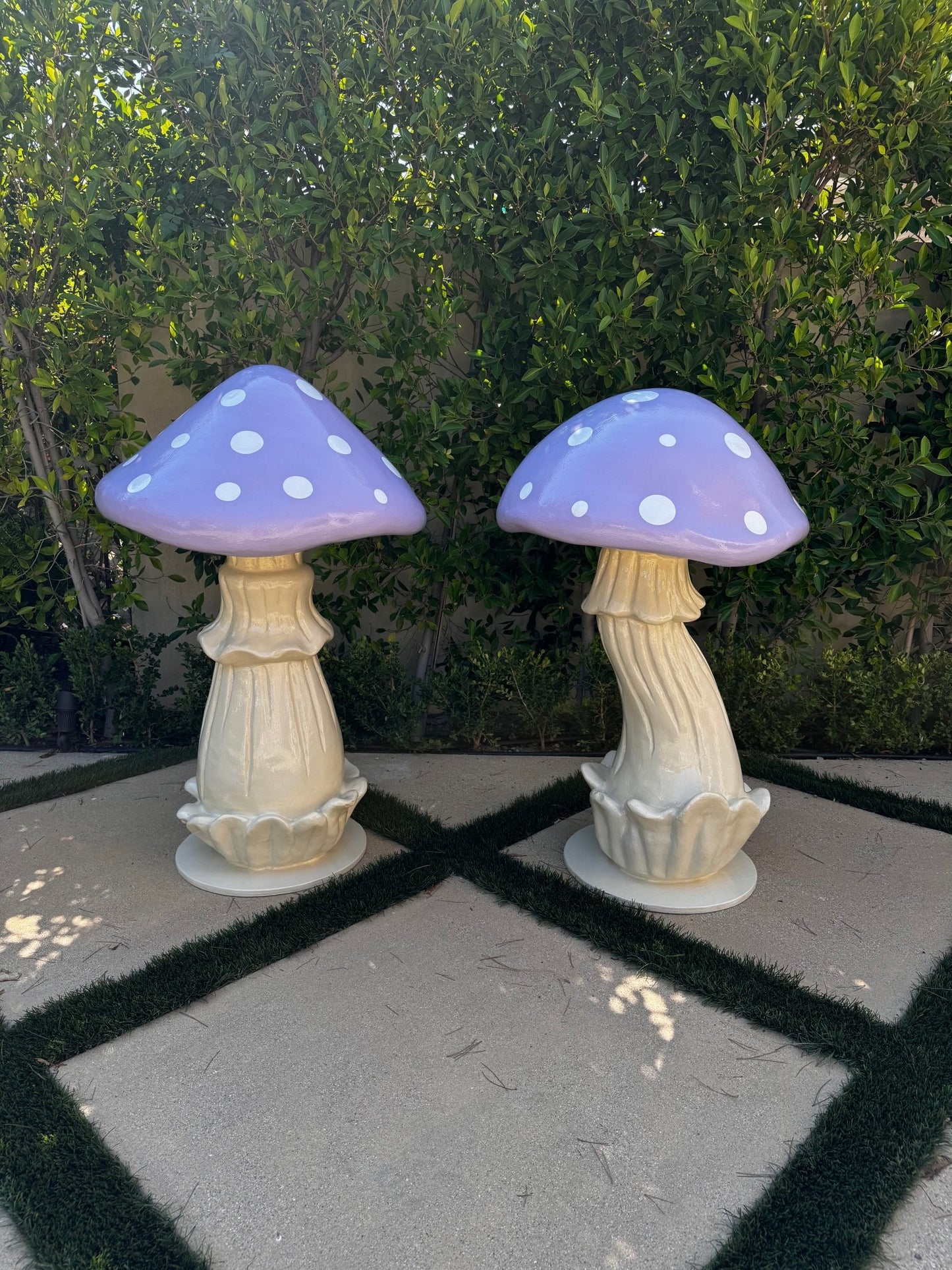 Mushroom Mixed Package Lavender 1 - Custom Prop Rentals