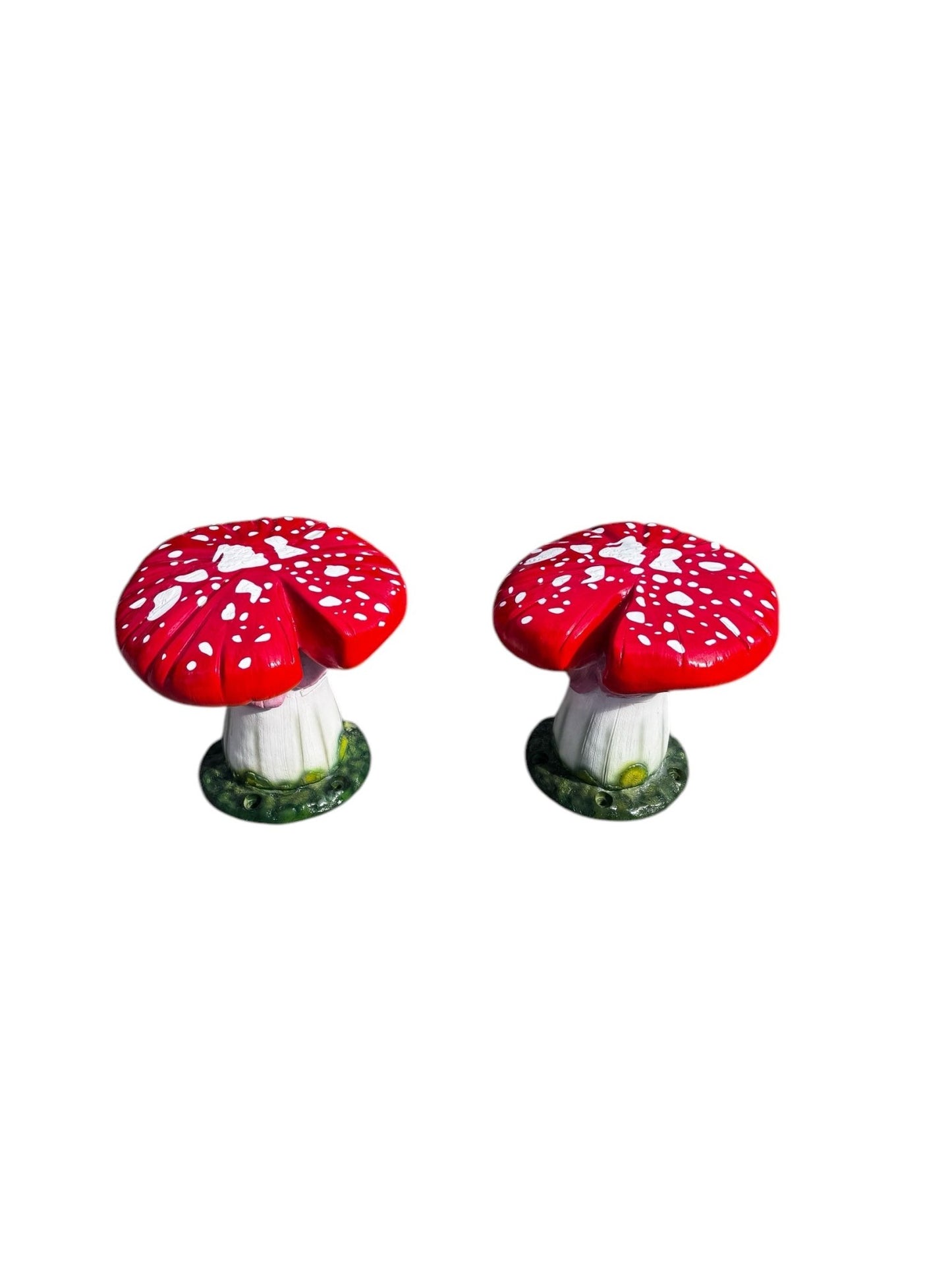 Mushroom Red & White Split - Custom Prop Rentals