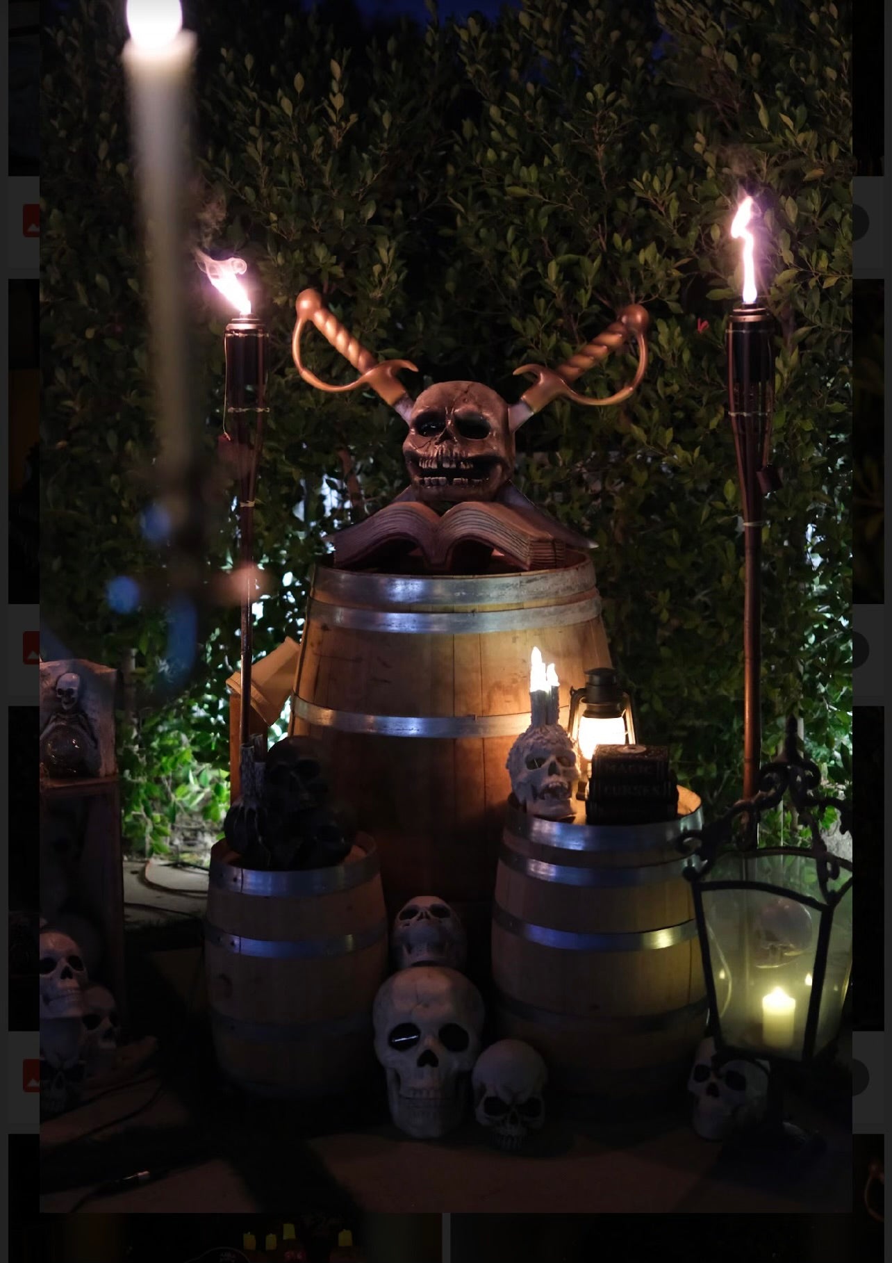 Pirate Skull on Book - Custom Prop Rentals
