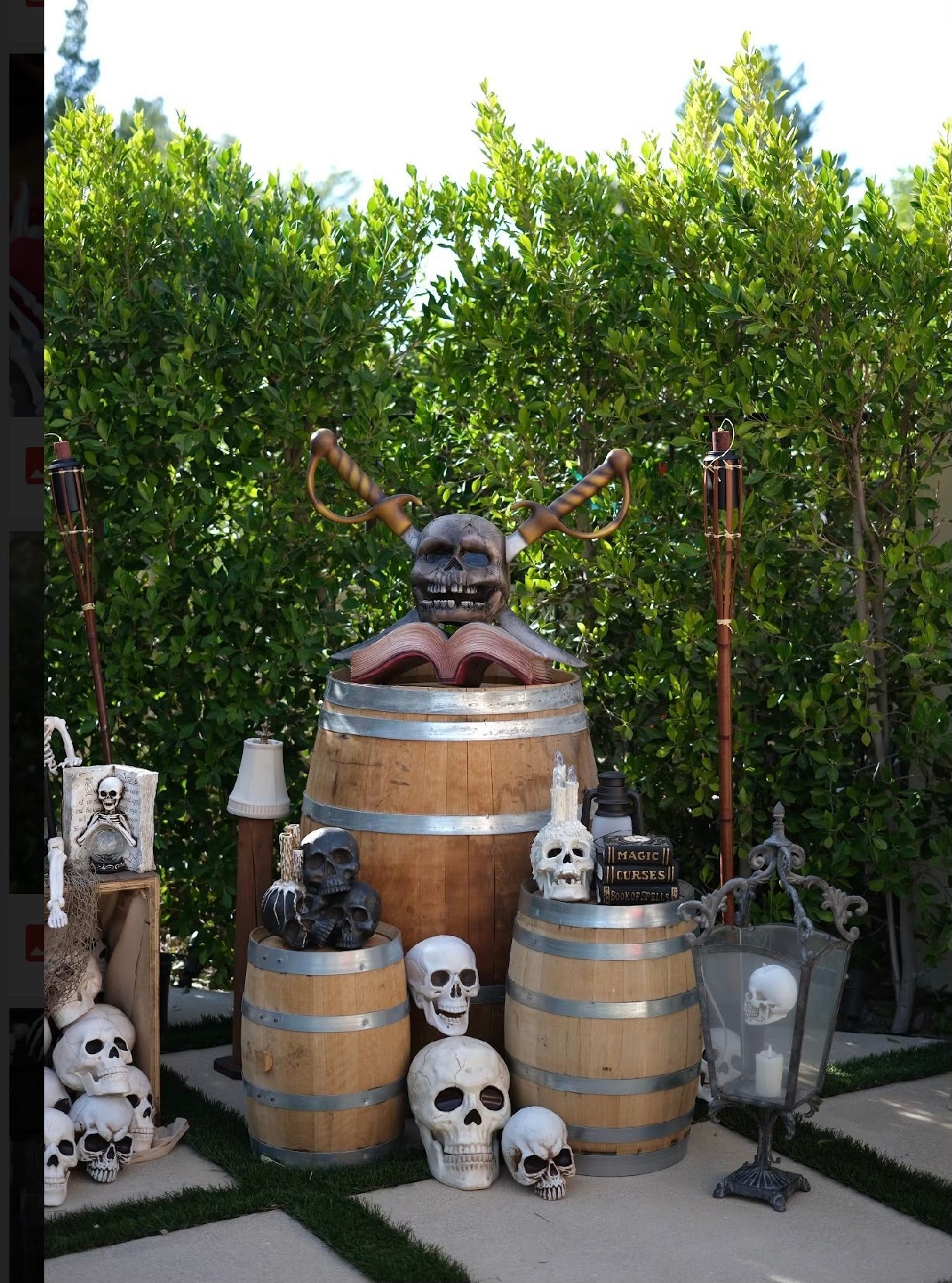 Pirate Skull on Book - Custom Prop Rentals