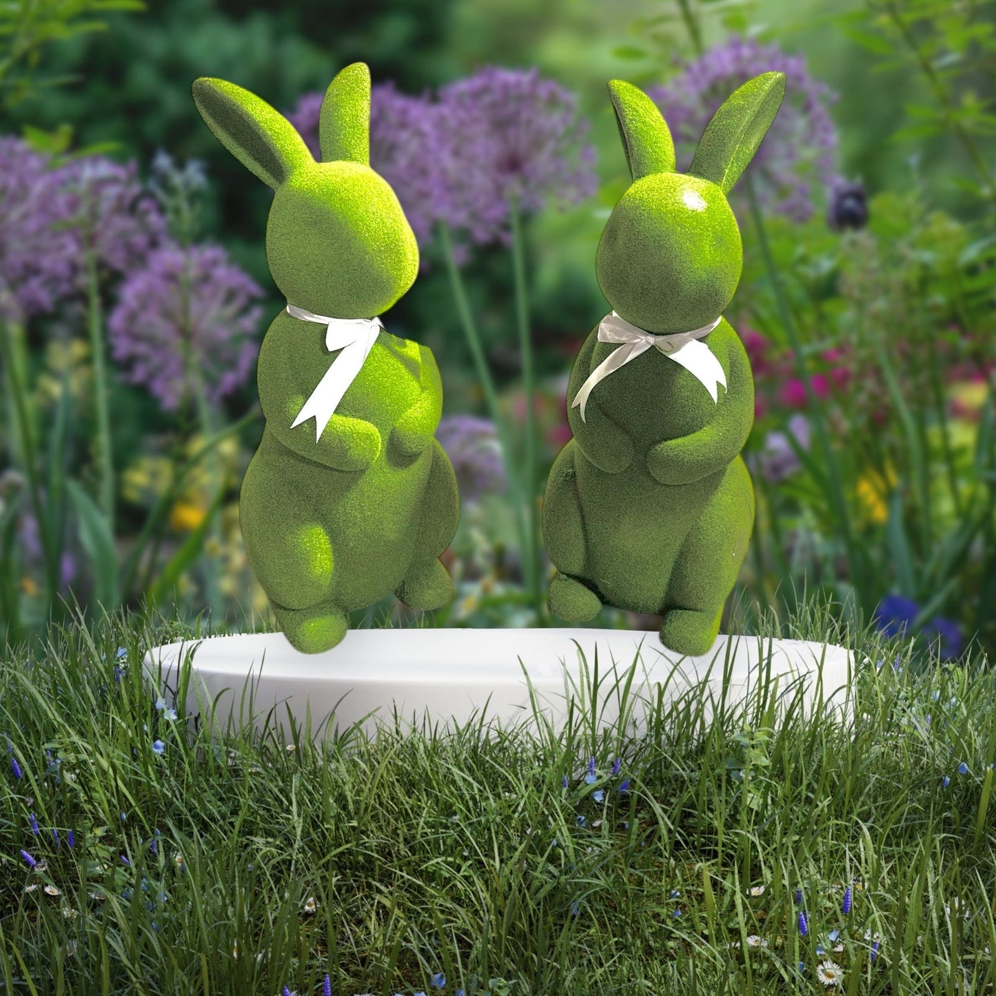Rabbit in Green Pair - Custom Prop Rentals