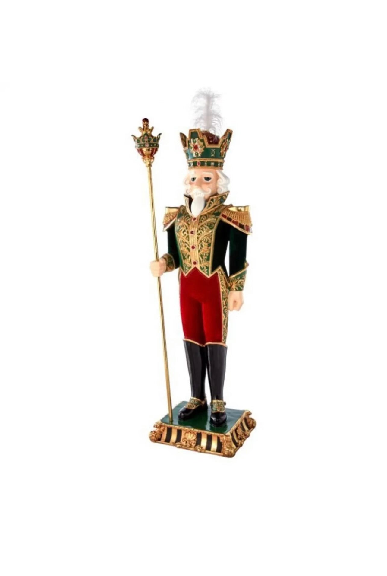 Royal Jeweled Nutcracker 6ft - Custom Prop Rentals