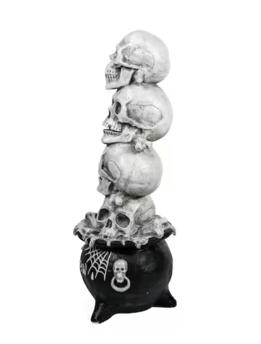 Stacked Skulls Bird - Custom Prop Rentals