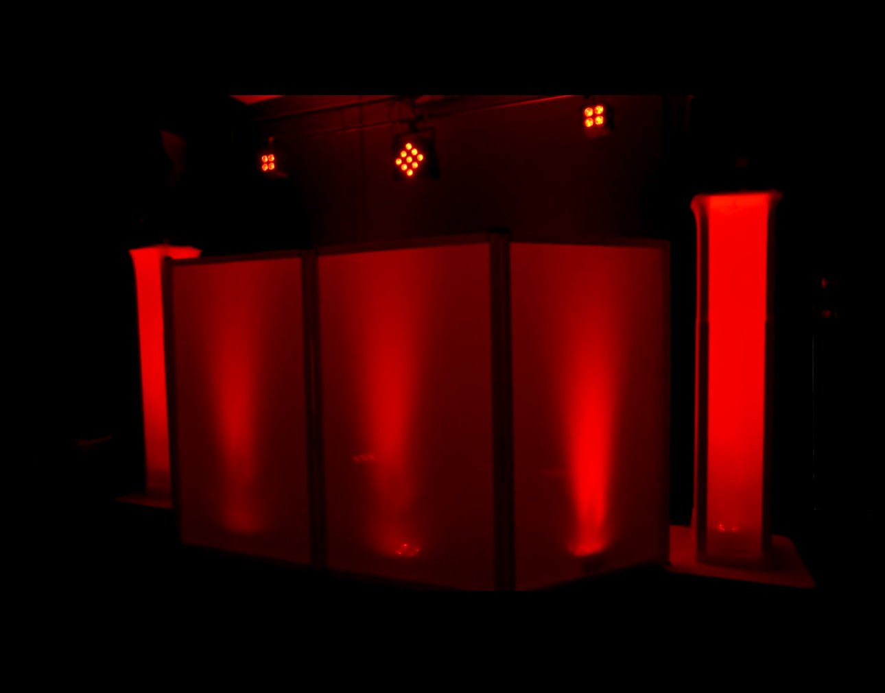 Up Lights Multi Color - Custom Prop Rentals