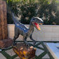 Animated Blue Velociraptor