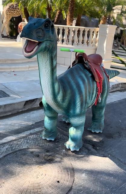 Animated Brachiosaurus Dino Ride - Custom Prop Rentals