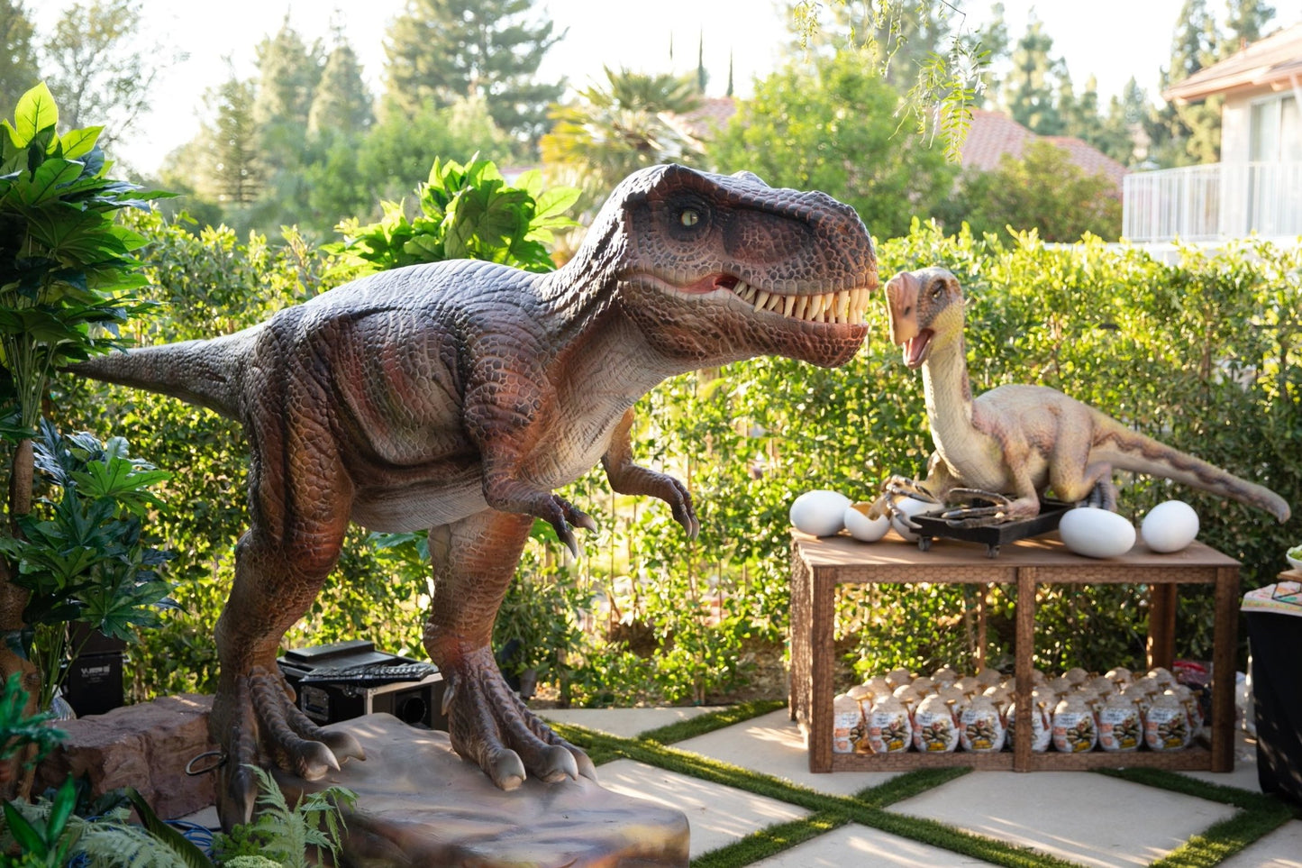 Animated T - Rex Spiky - Custom Prop Rentals