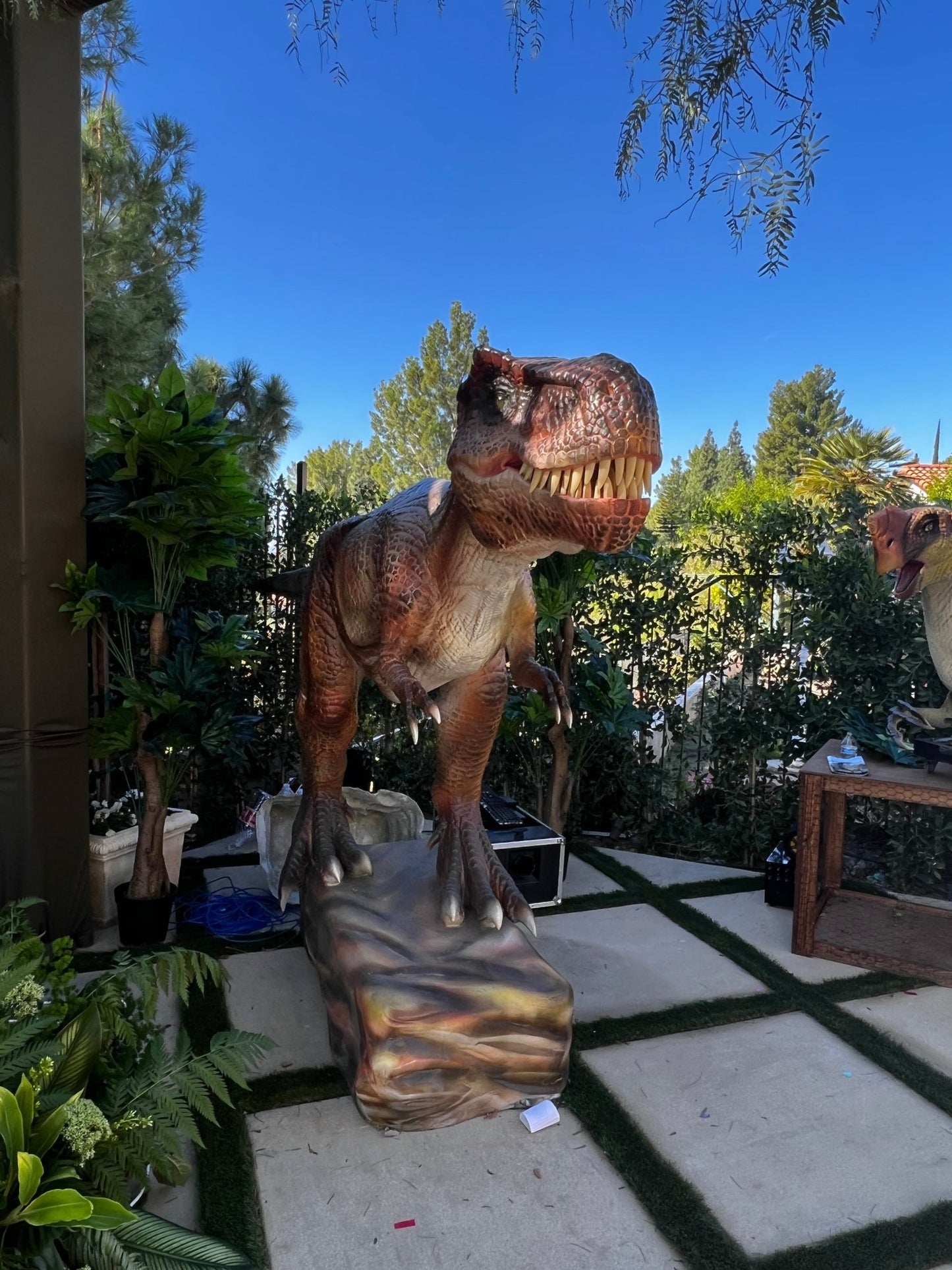 Animated T - Rex Spiky - Custom Prop Rentals