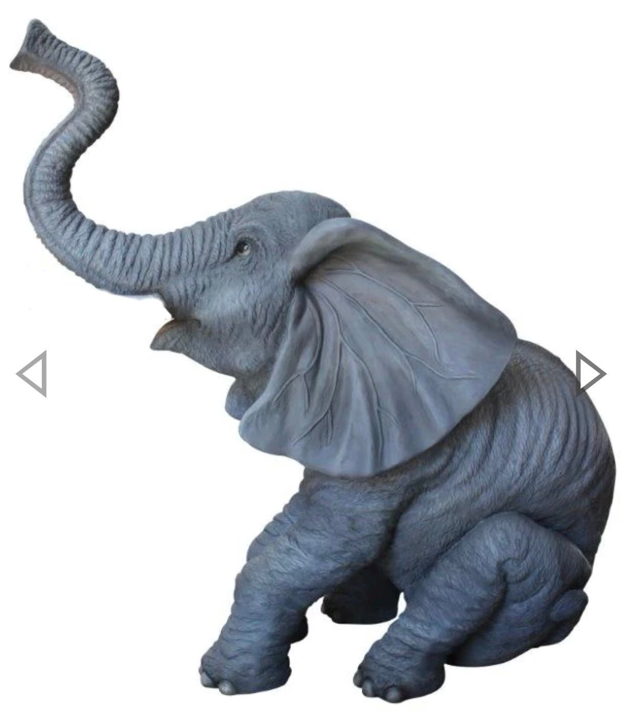 Baby Sitting Elephant Tuskless - Custom Prop Rentals