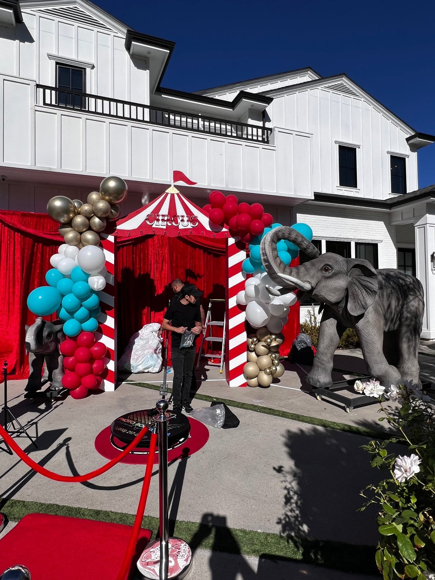 Circus Entrance Gate - Custom Prop Rentals