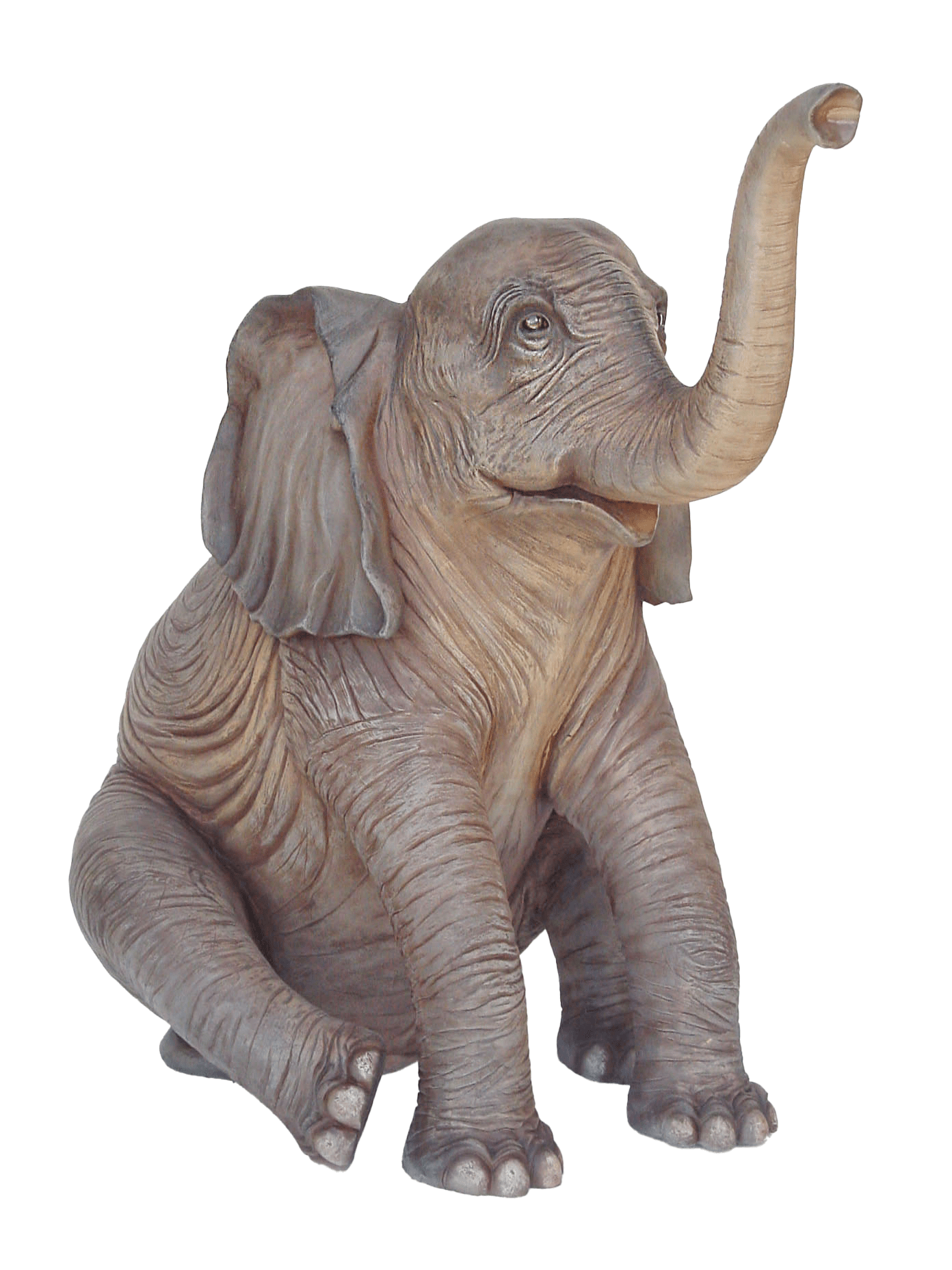 Elephant Sitting - Custom Prop Rentals
