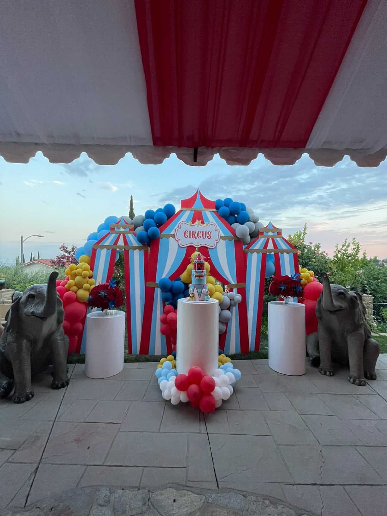 Elephant Sitting - Custom Prop Rentals