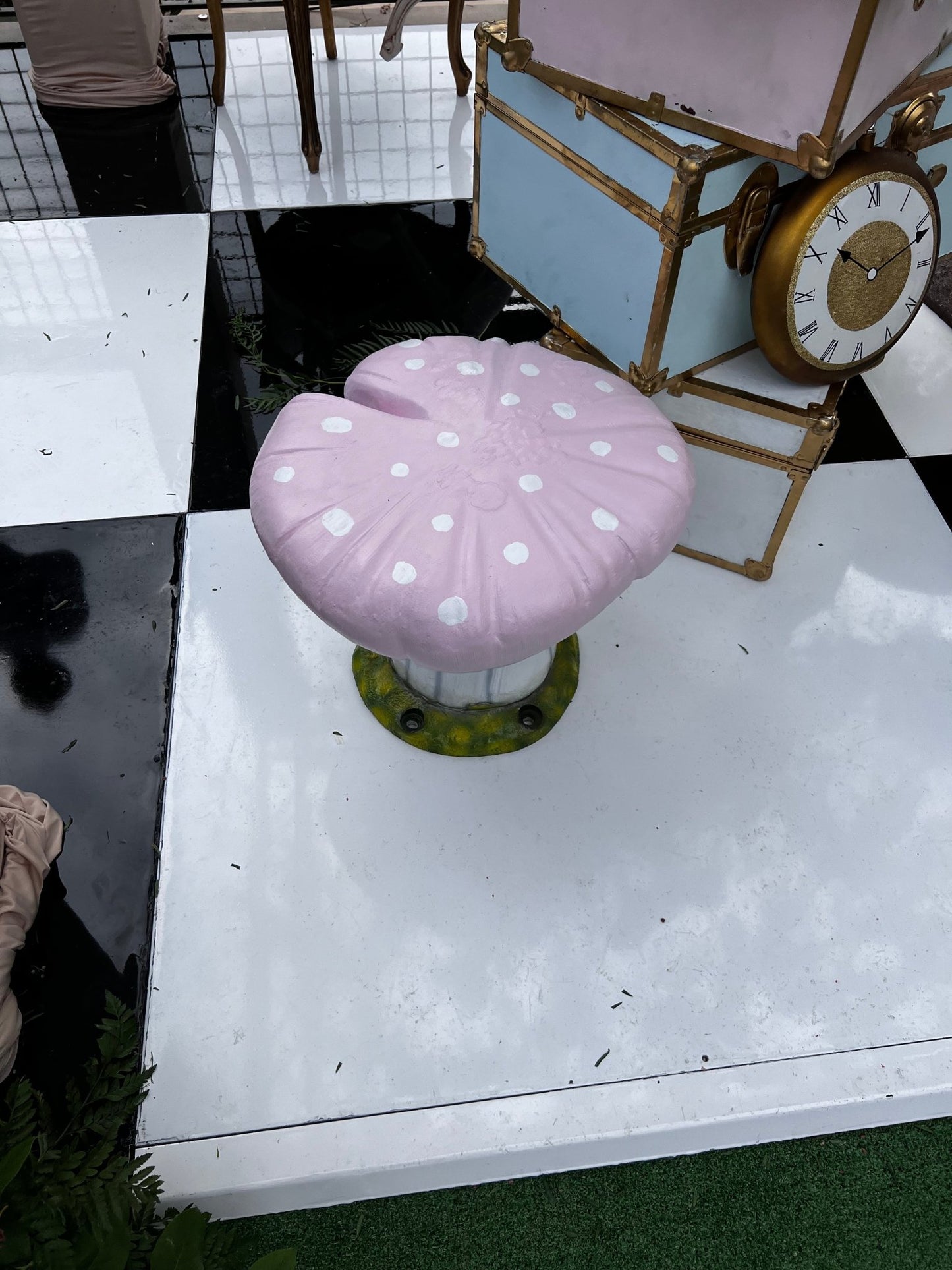 Mushroom Pastel Pink Split - Custom Prop Rentals