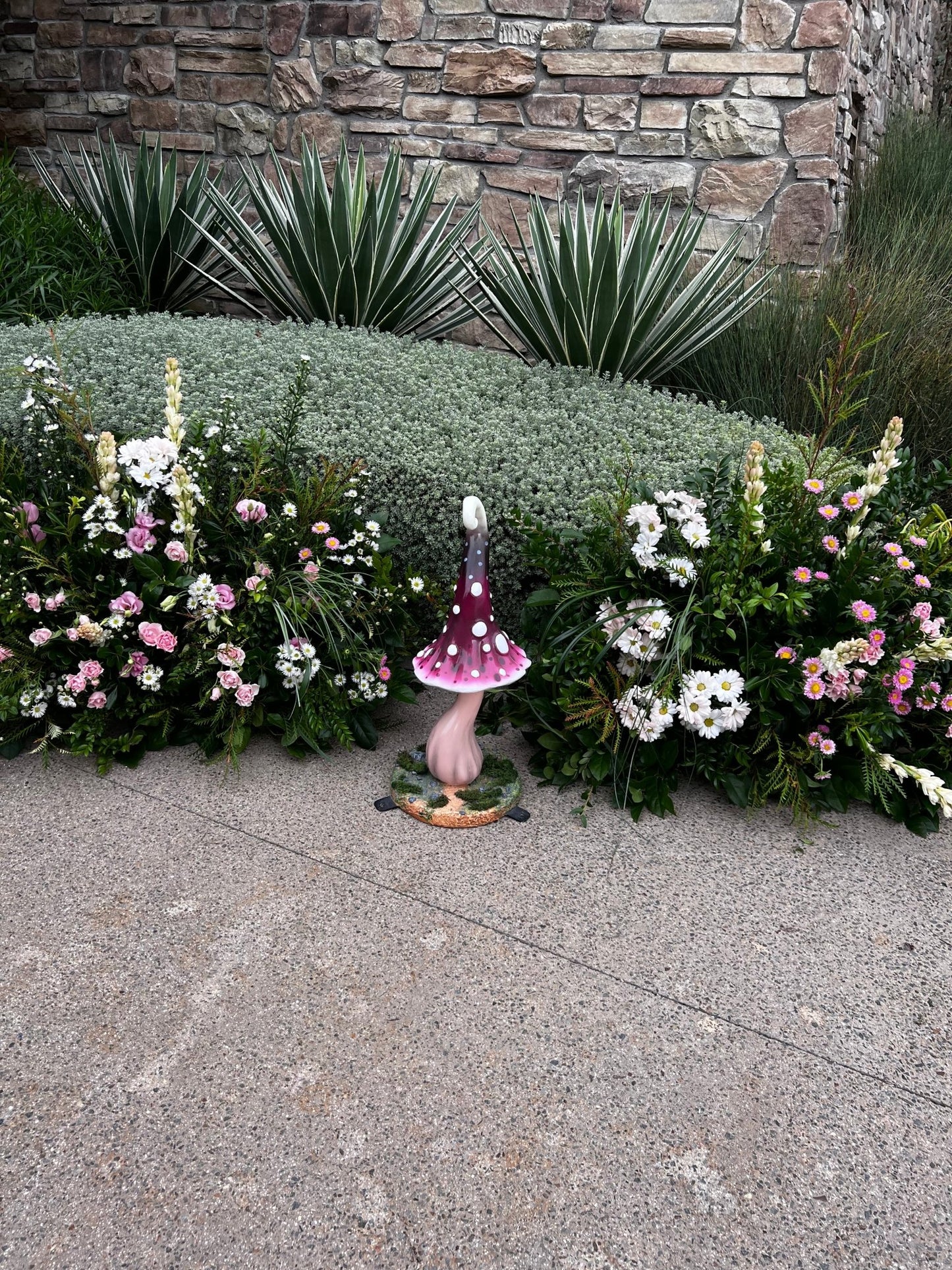 Mushroom Whimsical Burgundy - Custom Prop Rentals