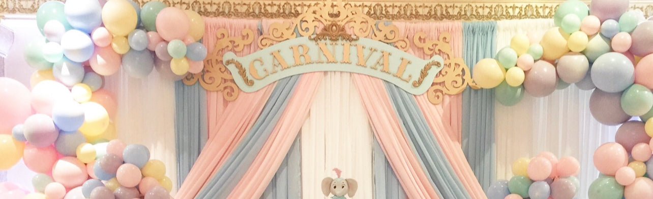 Sign Carnival Pink - Custom Prop Rentals