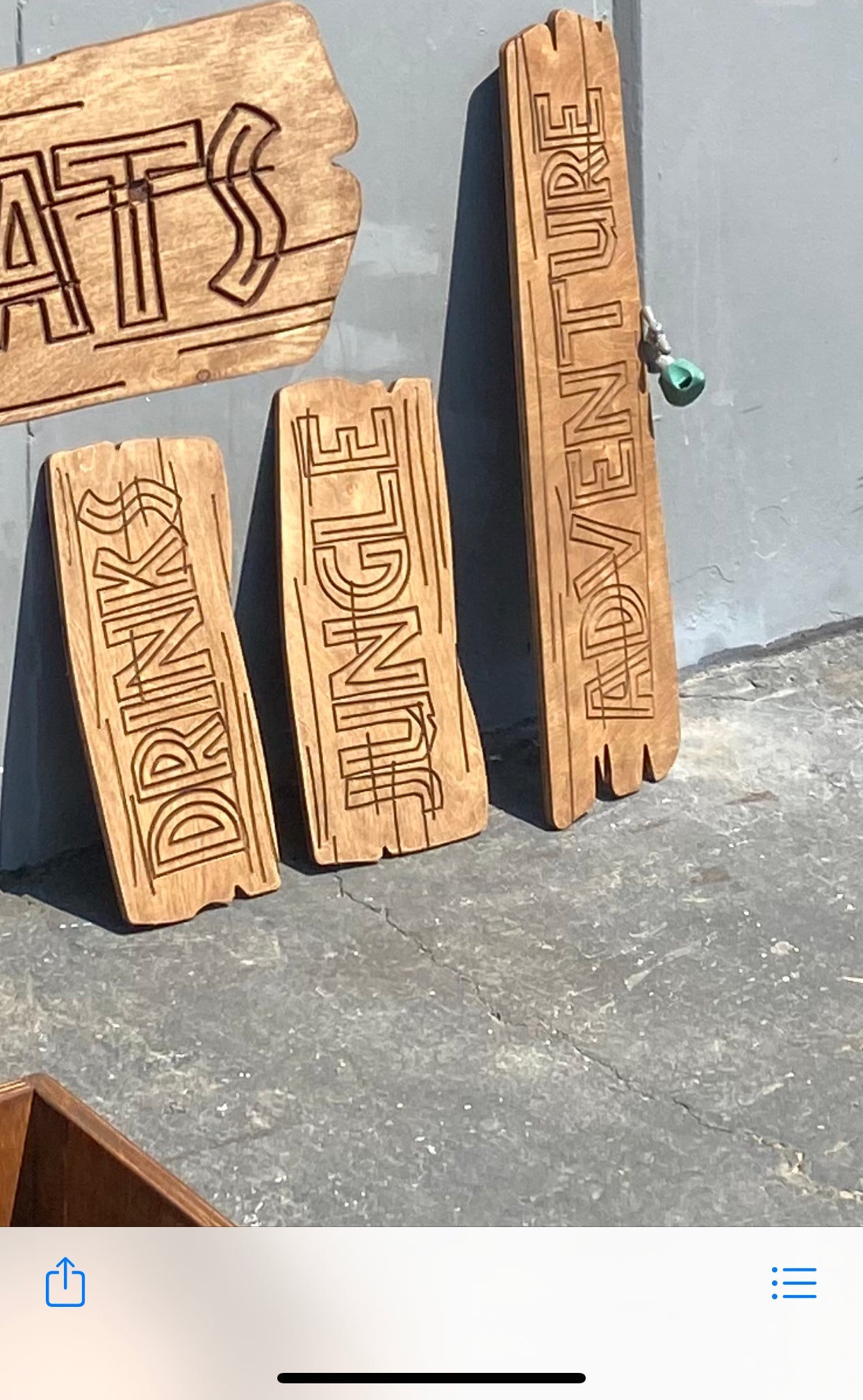Sign Welcome Post - Custom Prop Rentals