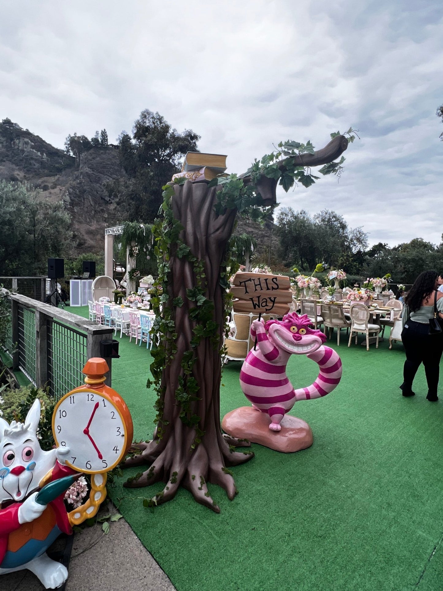 Tree Trunk one - Custom Prop Rentals