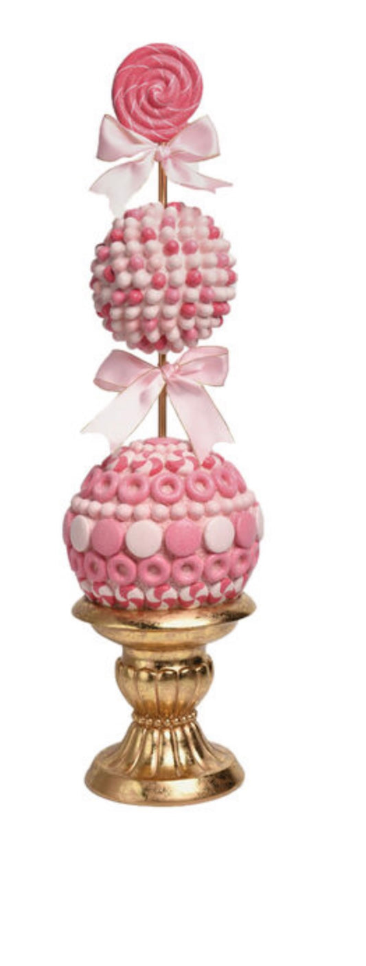 Pink & Gold Candy Topiary