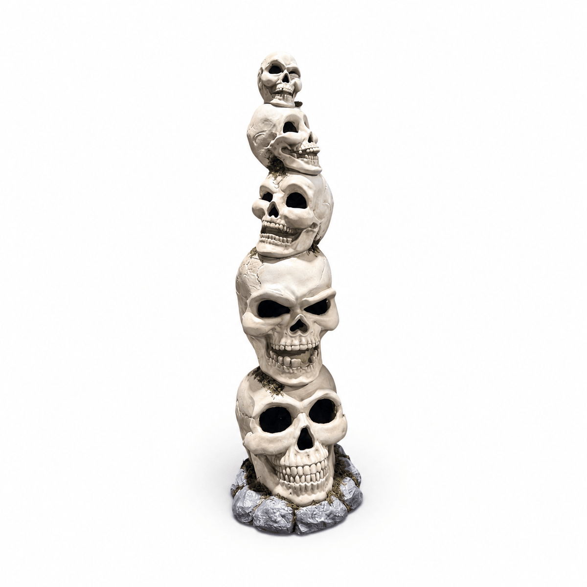 5 Layered Stacked Skulls - Custom Prop Rentals
