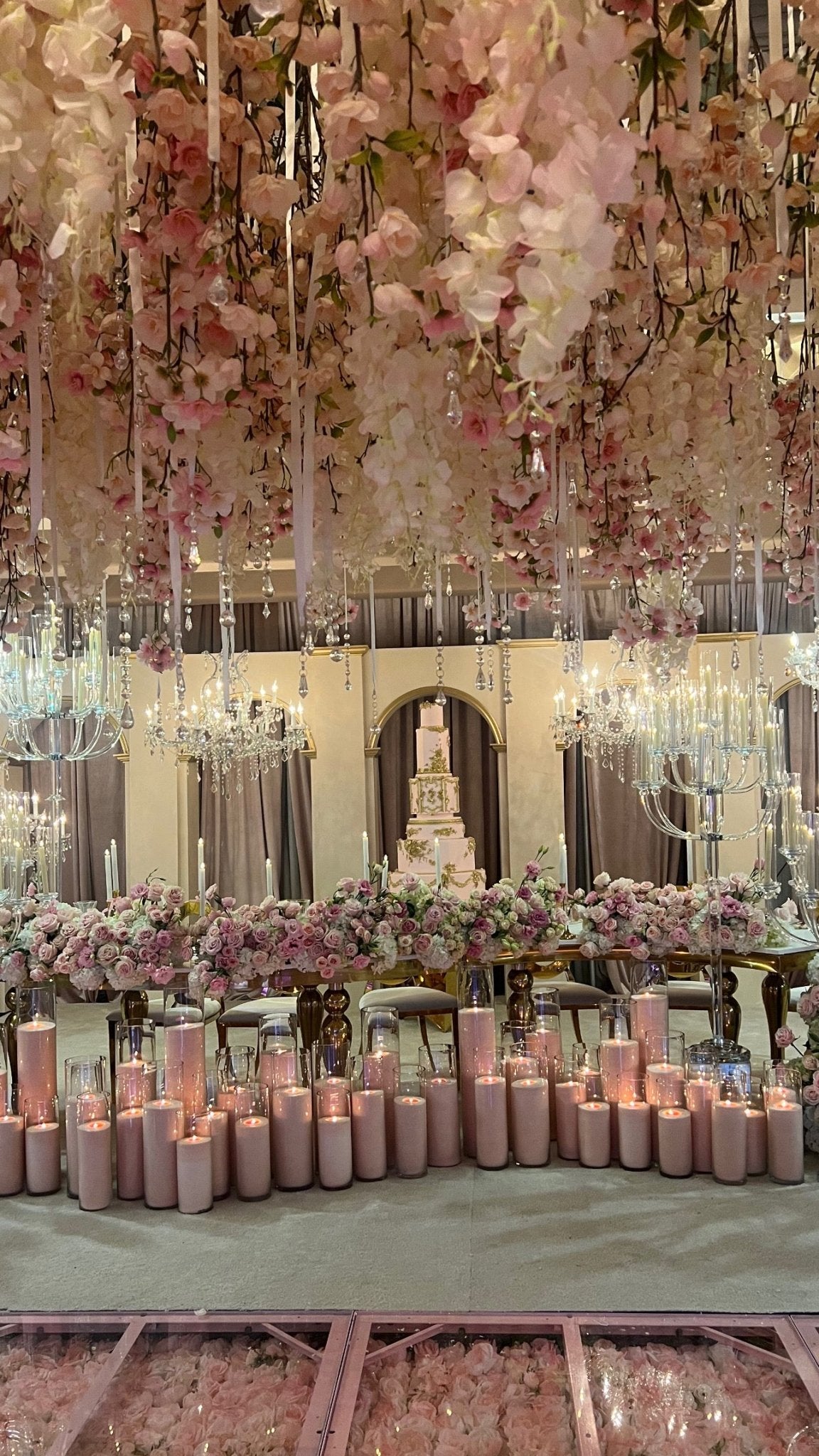 5 Panel Arch Backdrop - Custom Prop Rentals